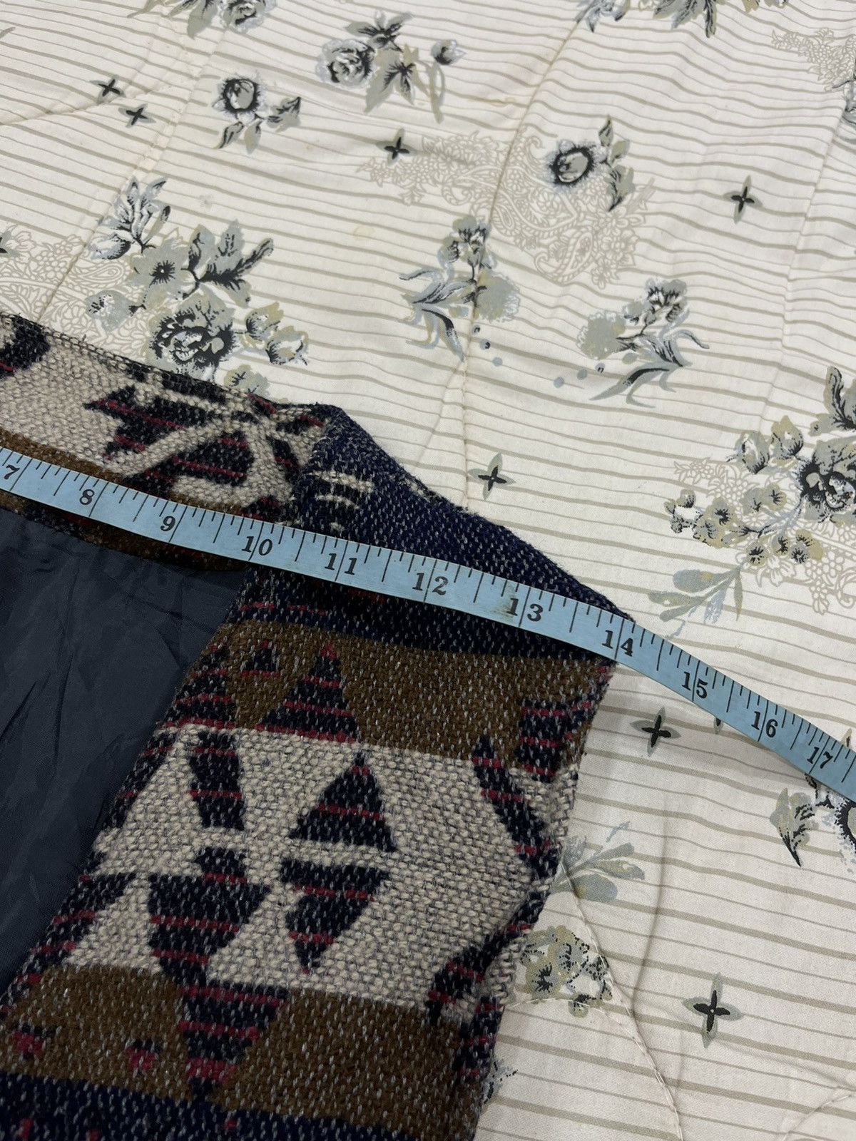 Native × Vintage B54. VINTAGE NATIVE ART VEST Size US M / EU 48-50 / 2 - 9 Thumbnail