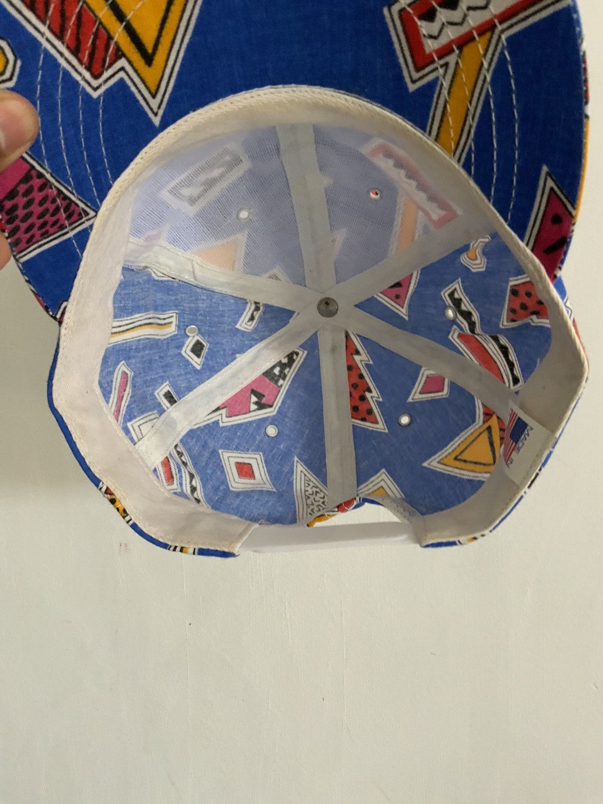 If Six Was Nine Geometric Pattern Archive Hat Size ONE SIZE - 9 Thumbnail