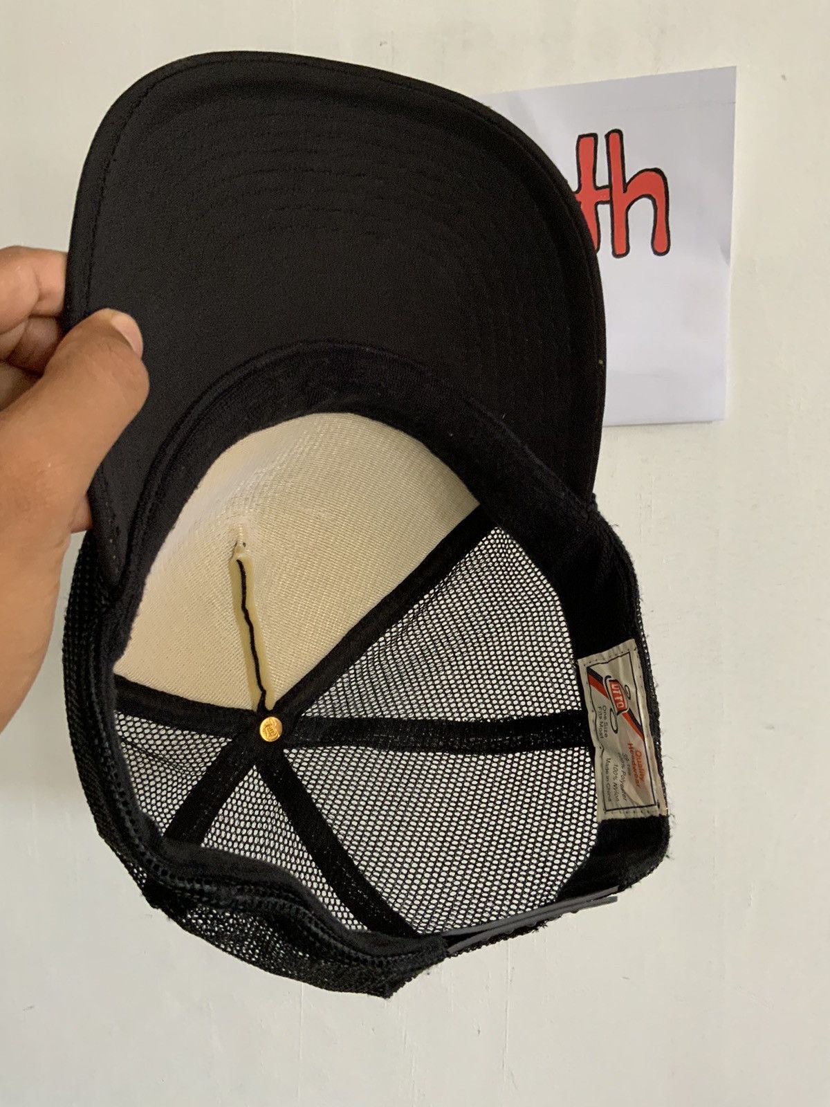 Otto Vintage ‘Set Turbo’ by Otto Trucker Hat Size ONE SIZE - 8 Thumbnail