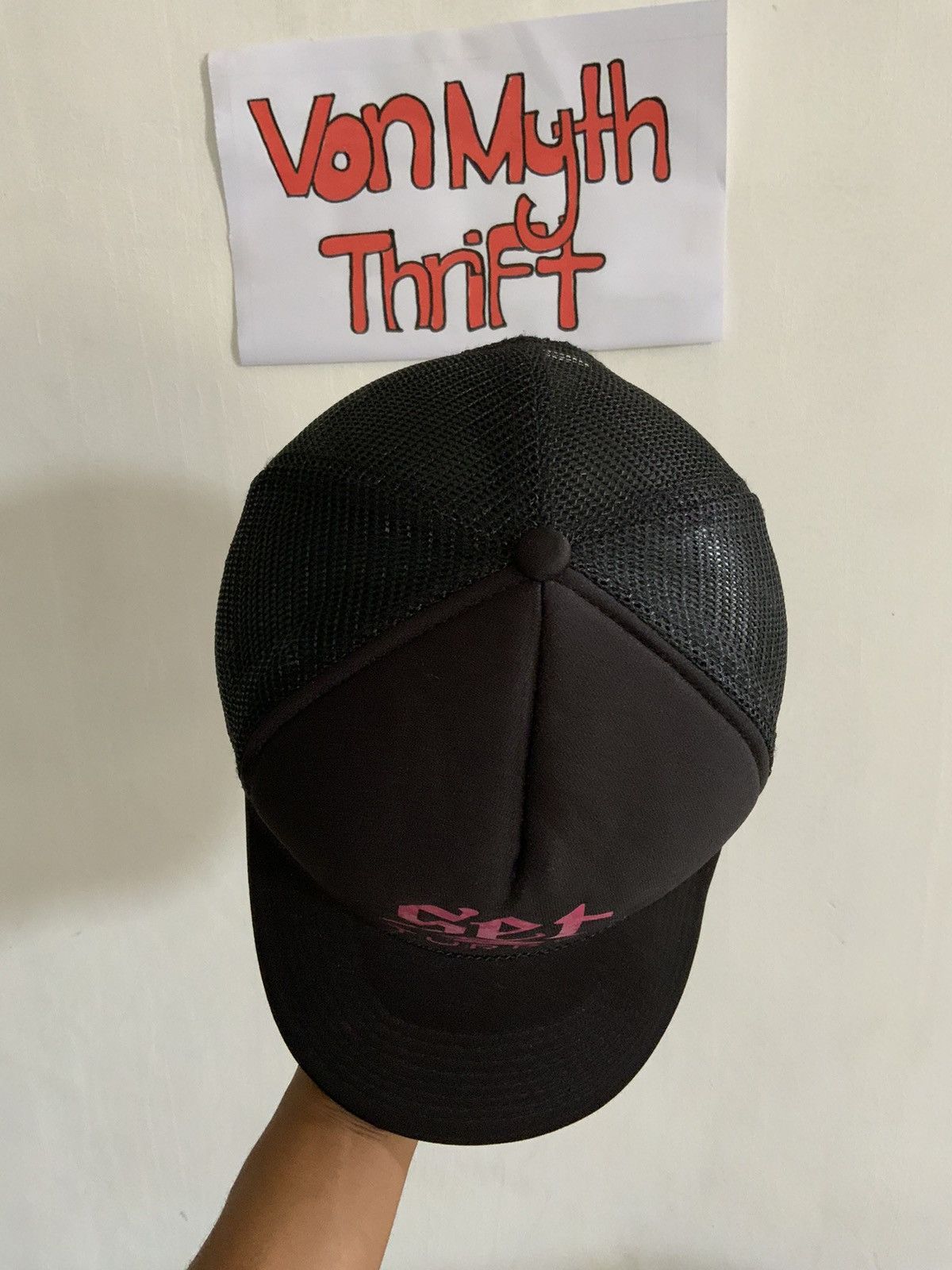 Otto Vintage ‘Set Turbo’ by Otto Trucker Hat Size ONE SIZE - 6 Thumbnail