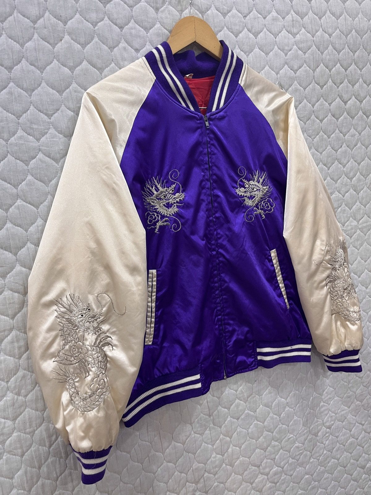 Japanese Brand (Vv). SUKAJAN DRAGON JAPANESE HYPEBEAST JACKET Size US M / EU 48-50 / 2 - 4 Thumbnail