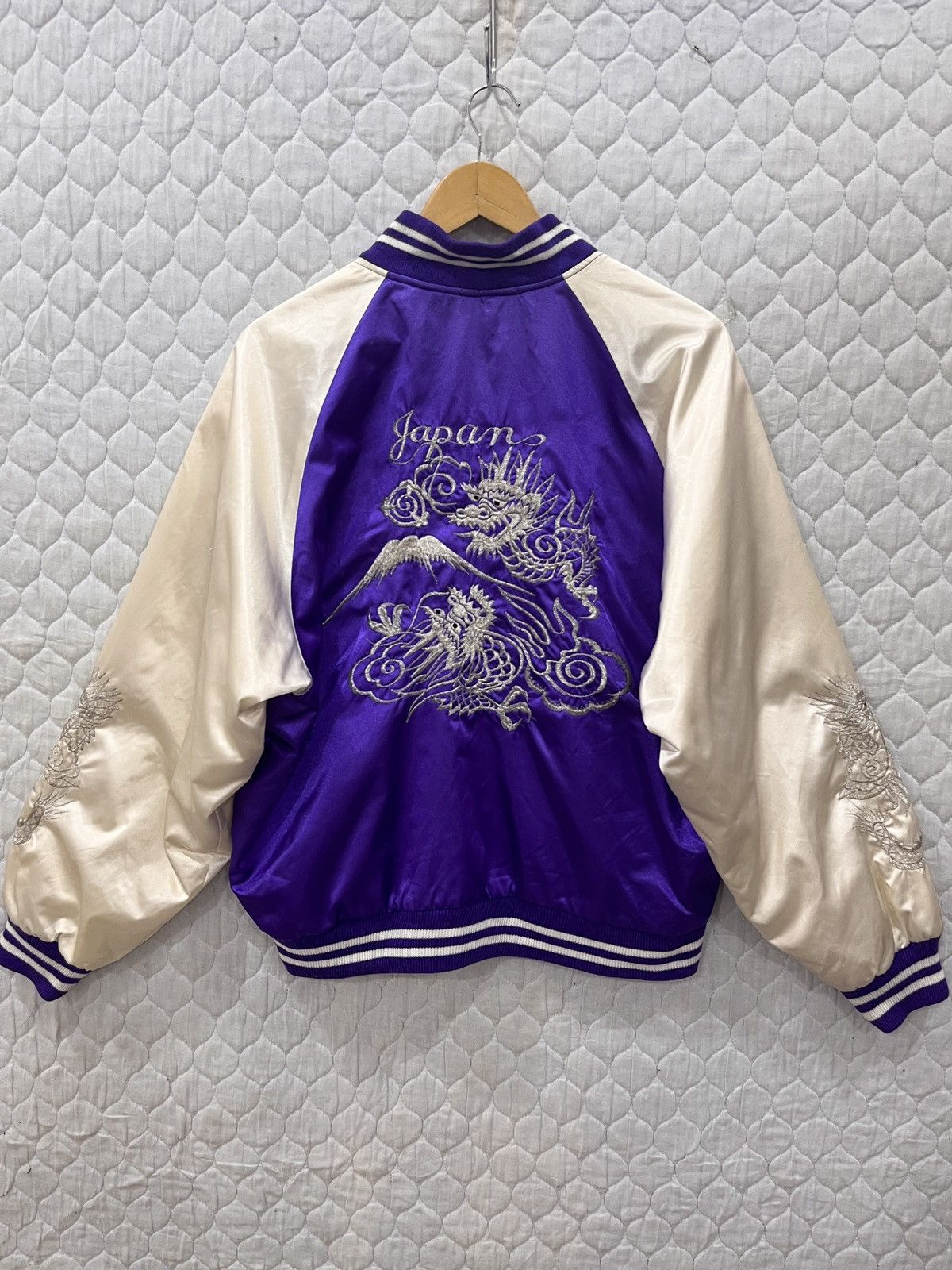 image of (Vv). Sukajan Dragon Japanese Hypebeast Jacket, Men's (Size Medium)