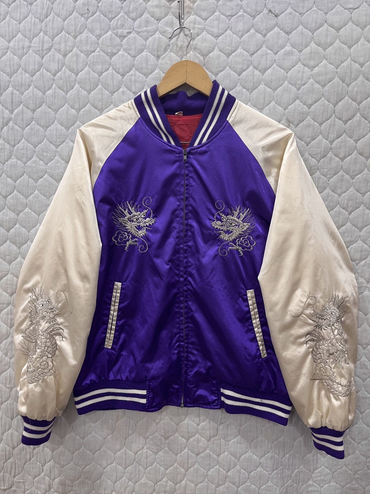 Japanese Brand (Vv). SUKAJAN DRAGON JAPANESE HYPEBEAST JACKET Size US M / EU 48-50 / 2 - 2 Thumbnail