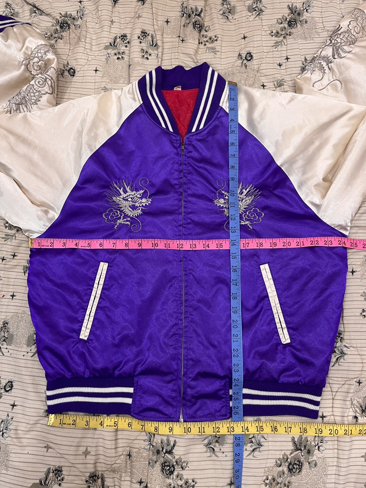 Japanese Brand (Vv). SUKAJAN DRAGON JAPANESE HYPEBEAST JACKET Size US M / EU 48-50 / 2 - 12 Thumbnail
