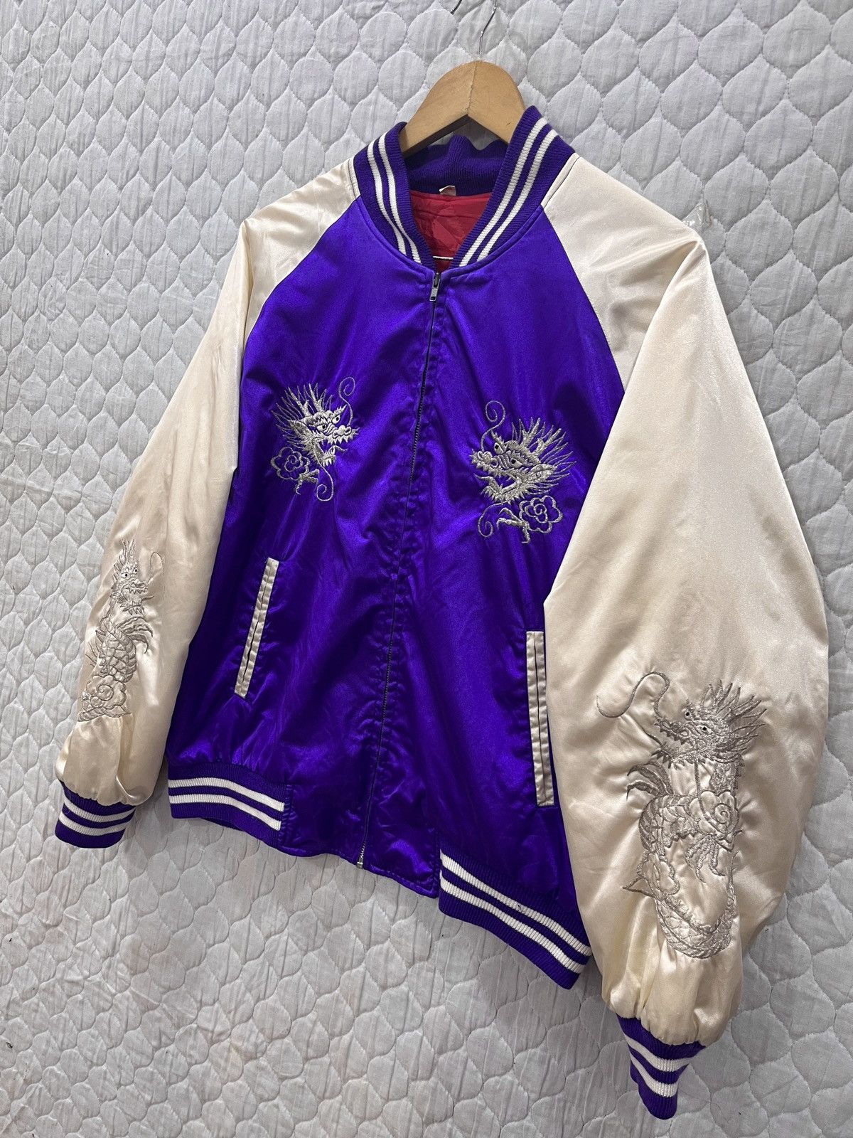 Japanese Brand (Vv). SUKAJAN DRAGON JAPANESE HYPEBEAST JACKET Size US M / EU 48-50 / 2 - 3 Thumbnail