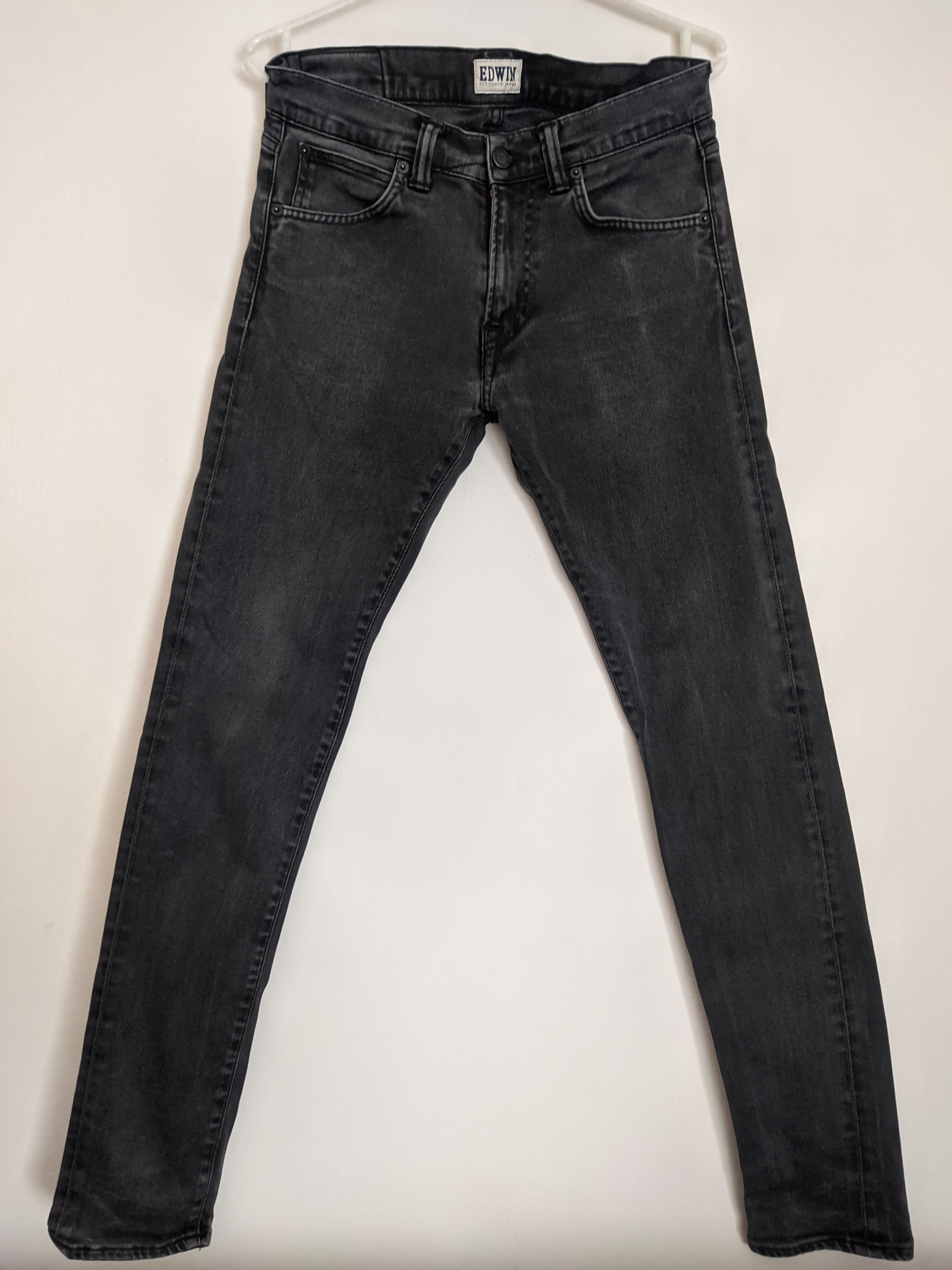 Edwin × Japanese Brand EDWIN ED-85 Slim Tapered Low Crotch Size US 30 / EU 46 - 2 Thumbnail