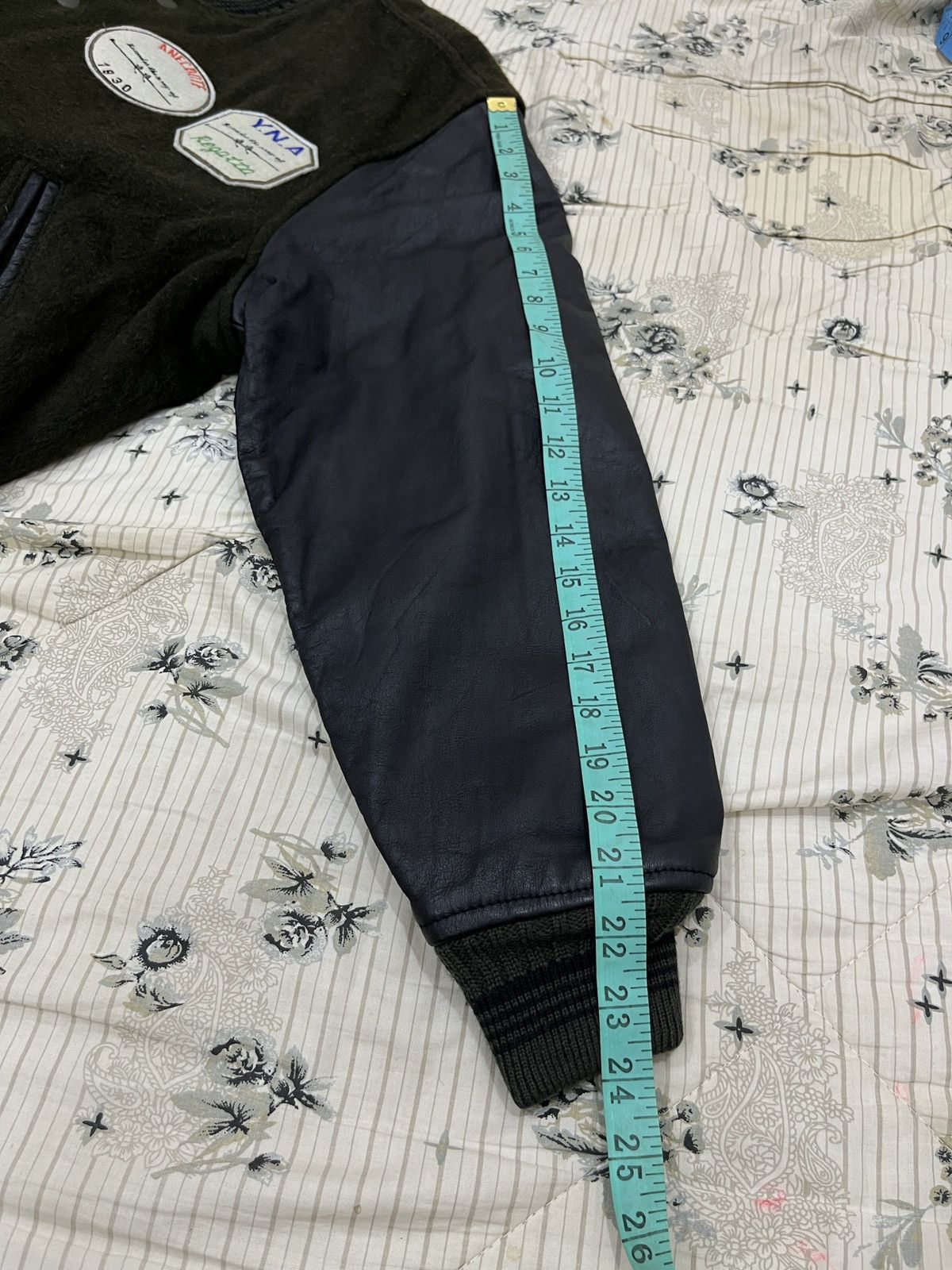 Japanese Brand (Eeee). VINTAGE SWEAR OUT OF WARRANT VARSITY JACKET Size US M / EU 48-50 / 2 - 15 Thumbnail