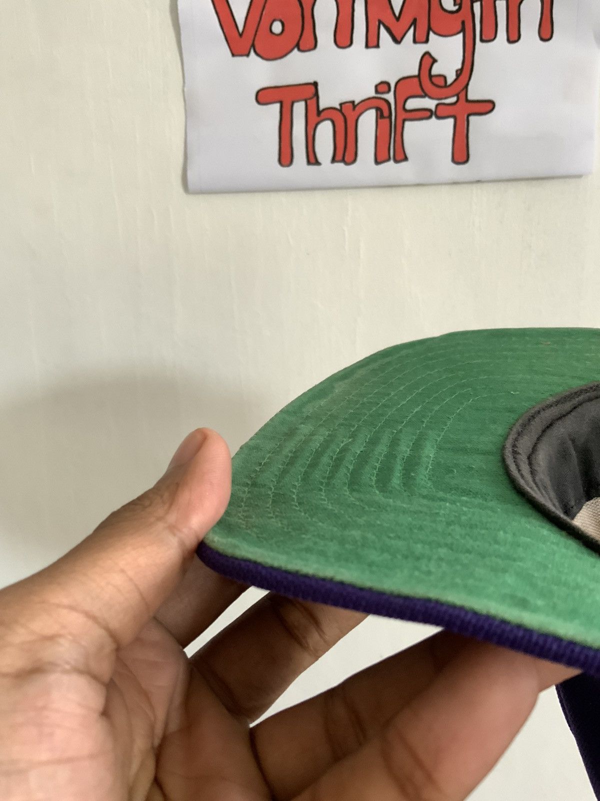 Vintage New Era Dupont Visor Pro Model Made Usa Trucker Hat Size ONE SIZE - 12 Thumbnail