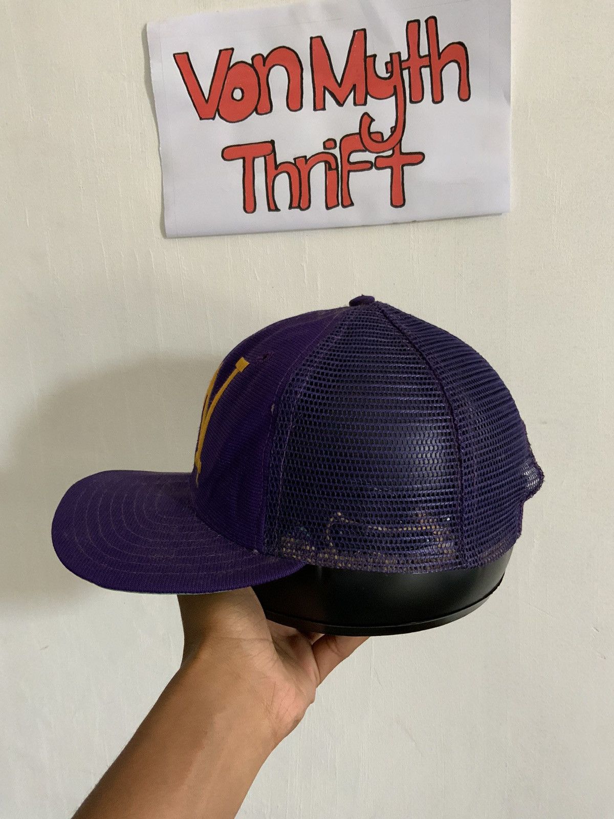Vintage New Era Dupont Visor Pro Model Made Usa Trucker Hat Size ONE SIZE - 3 Thumbnail