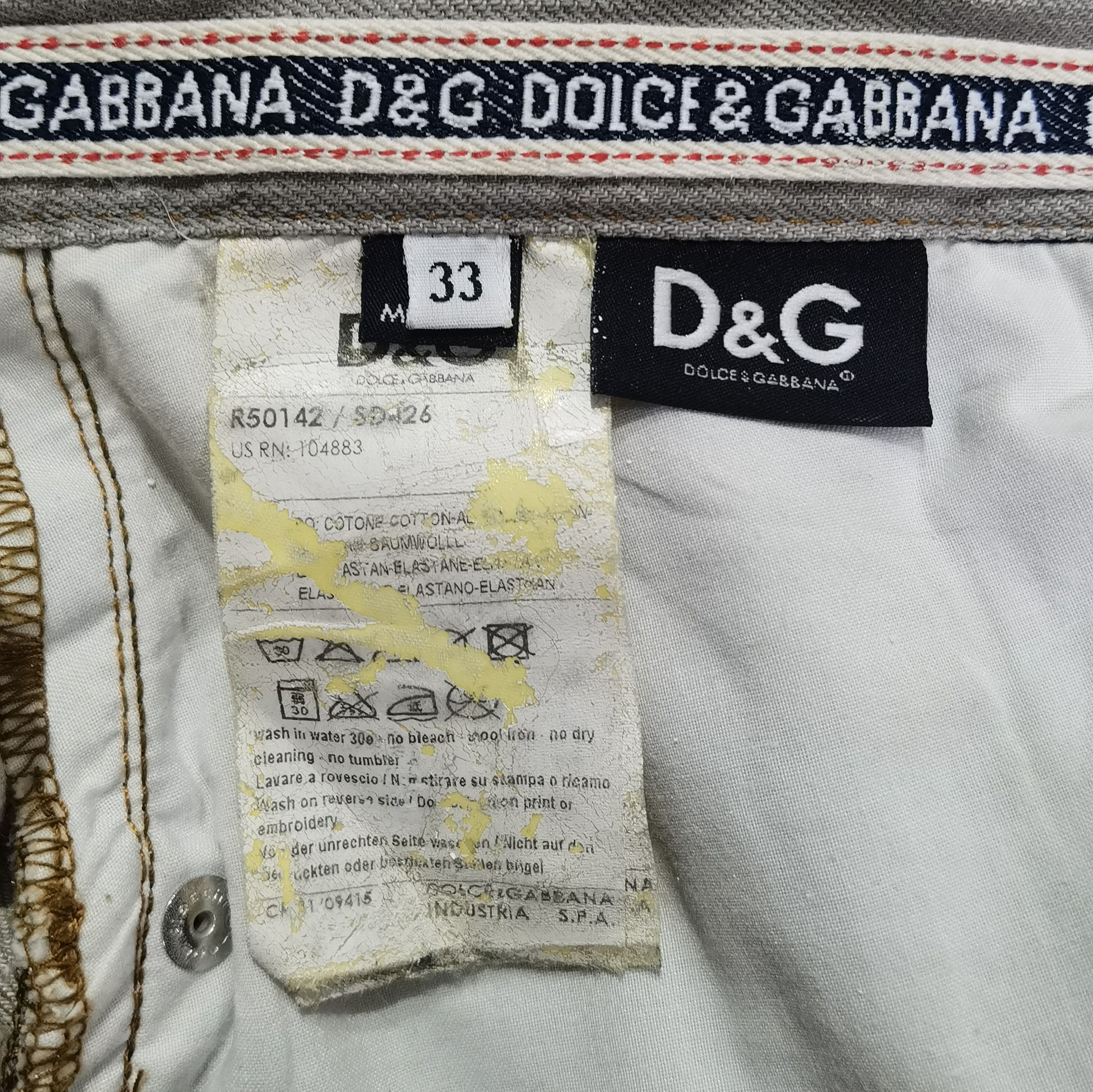 Dolce & Gabbana × Vintage Grailed🔥Dolce & Gabanna Magic Man Straight Cut Jeans Size US 33 - 12 Thumbnail