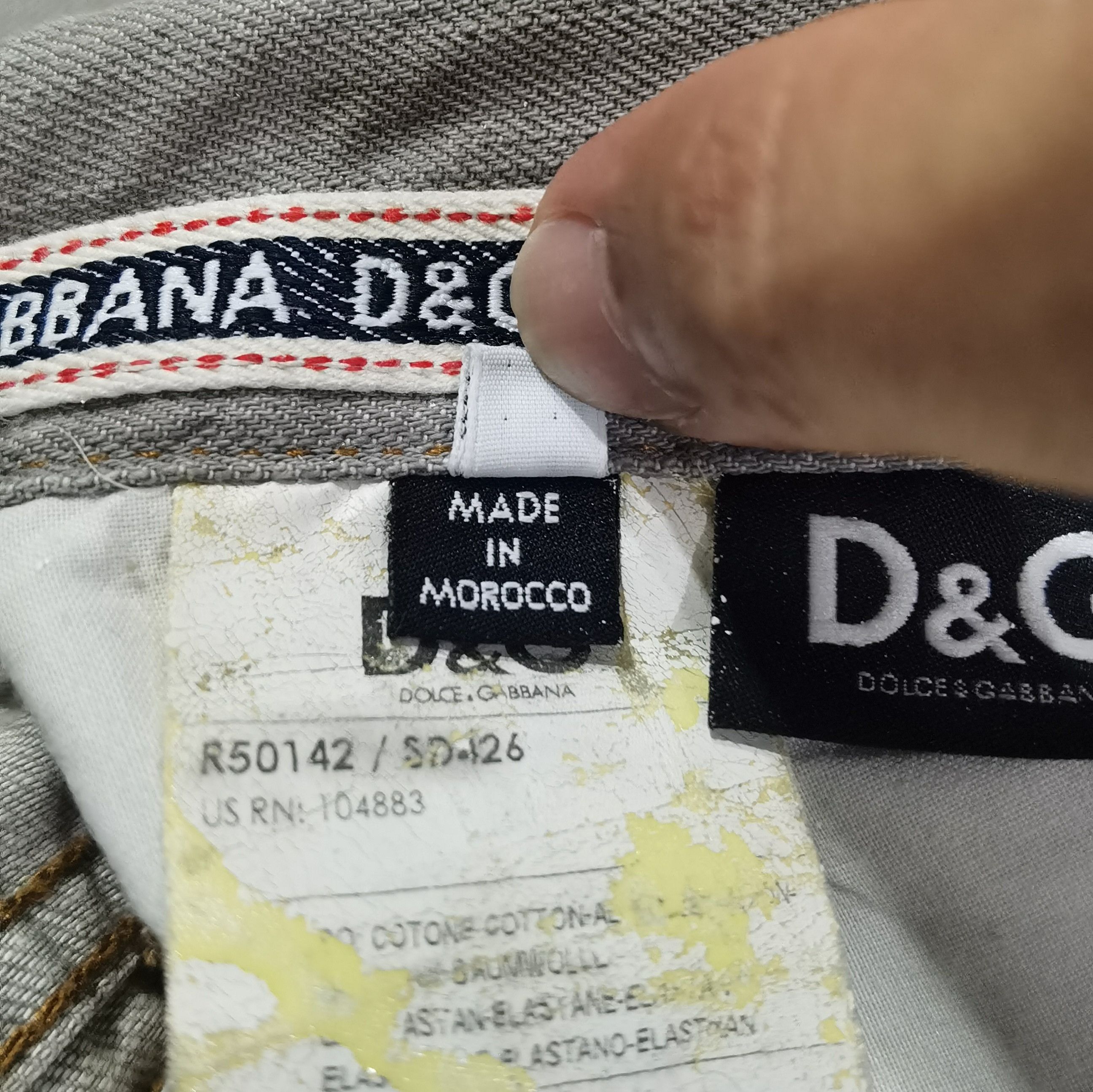 Dolce & Gabbana × Vintage Grailed🔥Dolce & Gabanna Magic Man Straight Cut Jeans Size US 33 - 13 Thumbnail