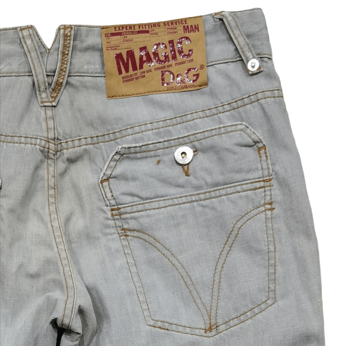 Dolce & Gabbana × Vintage Grailed🔥Dolce & Gabanna Magic Man Straight Cut Jeans Size US 33 - 8 Thumbnail