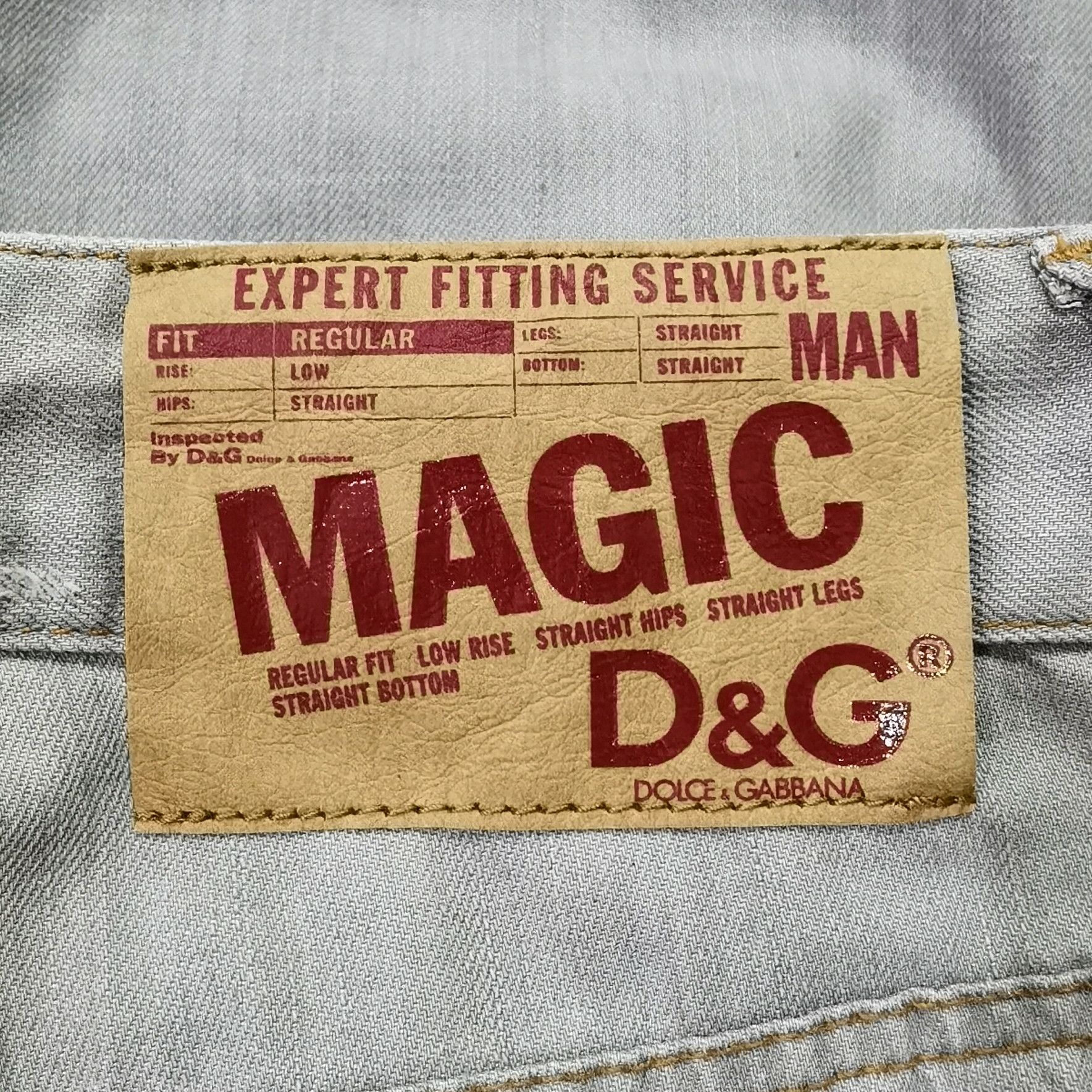 Dolce & Gabbana × Vintage Grailed🔥Dolce & Gabanna Magic Man Straight Cut Jeans Size US 33 - 10 Thumbnail
