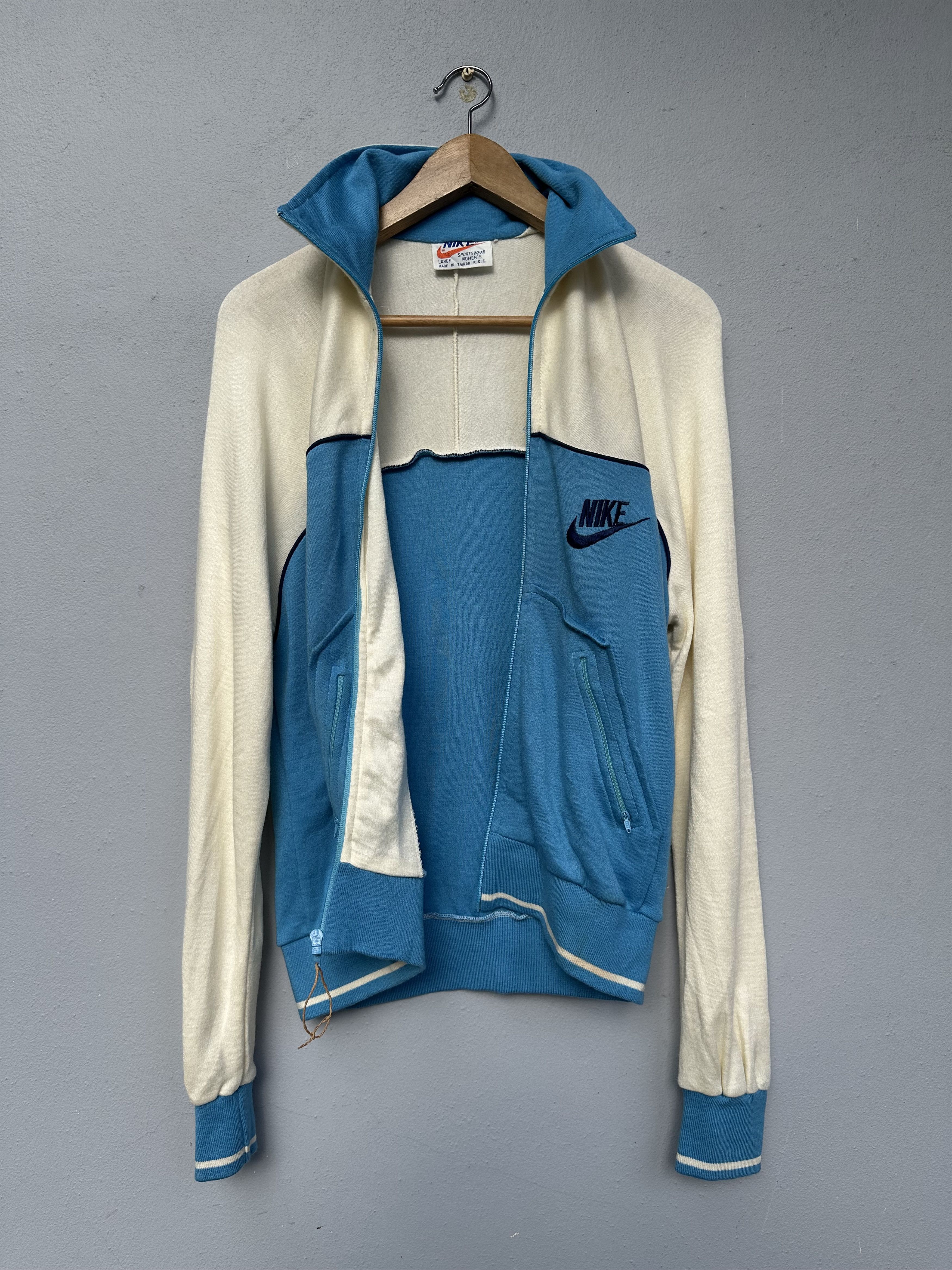 Nike Rare!! Vintage 70s Retro Nike Orange Tab Tracksuit Size L / US 10 / IT 46 - 2 Thumbnail