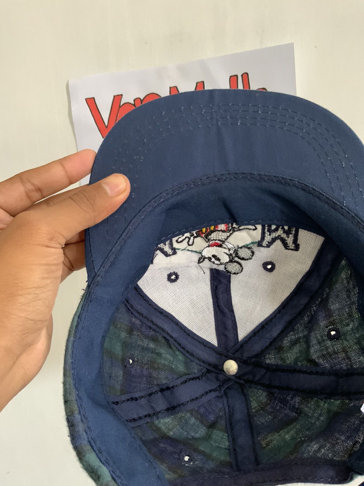 Disney Vintage Disney Mickey Mouse Kids Snapback Hat Size ONE SIZE - 11 Thumbnail