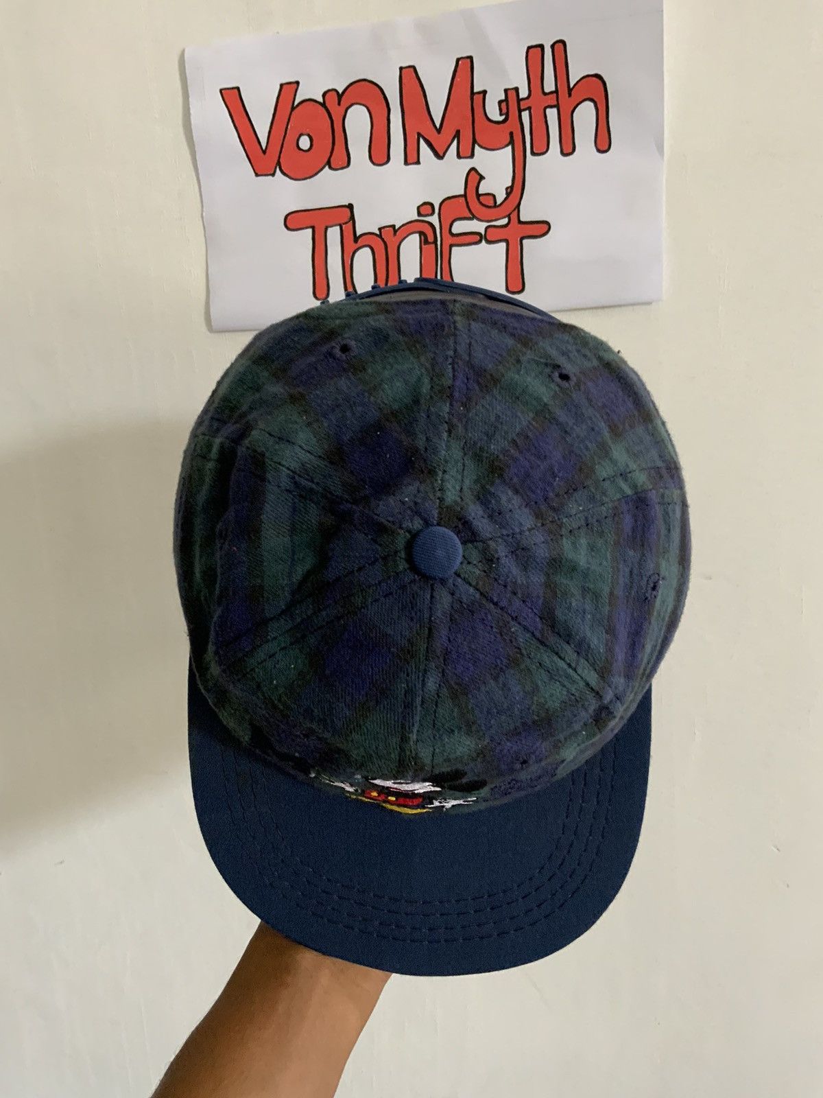 Disney Vintage Disney Mickey Mouse Kids Snapback Hat Size ONE SIZE - 7 Thumbnail