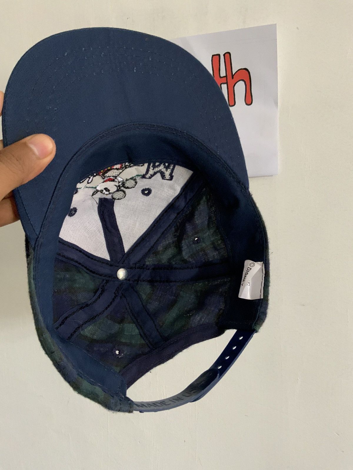 Disney Vintage Disney Mickey Mouse Kids Snapback Hat Size ONE SIZE - 9 Thumbnail