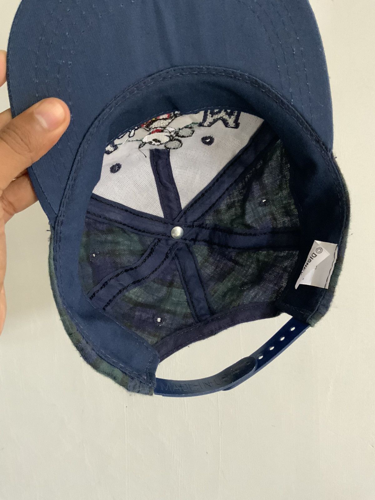 Disney Vintage Disney Mickey Mouse Kids Snapback Hat Size ONE SIZE - 10 Thumbnail