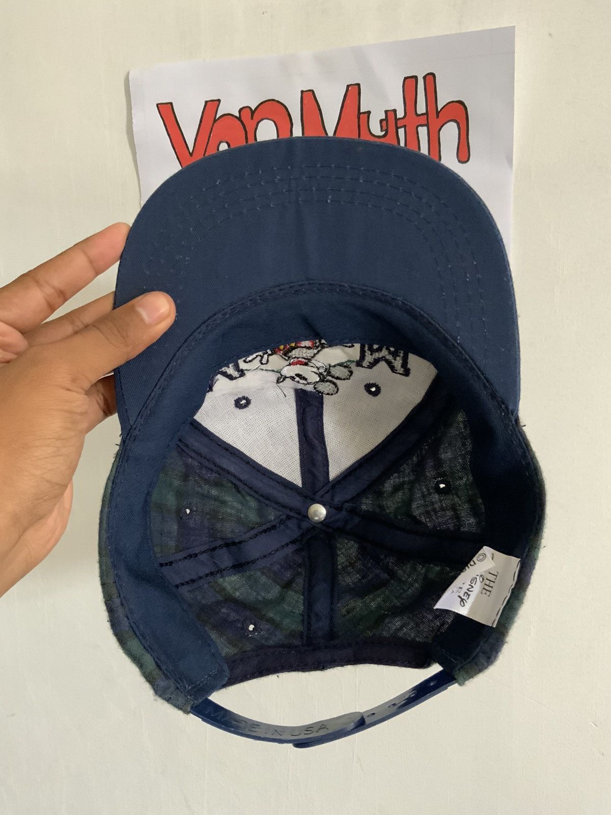 Disney Vintage Disney Mickey Mouse Kids Snapback Hat Size ONE SIZE - 8 Thumbnail