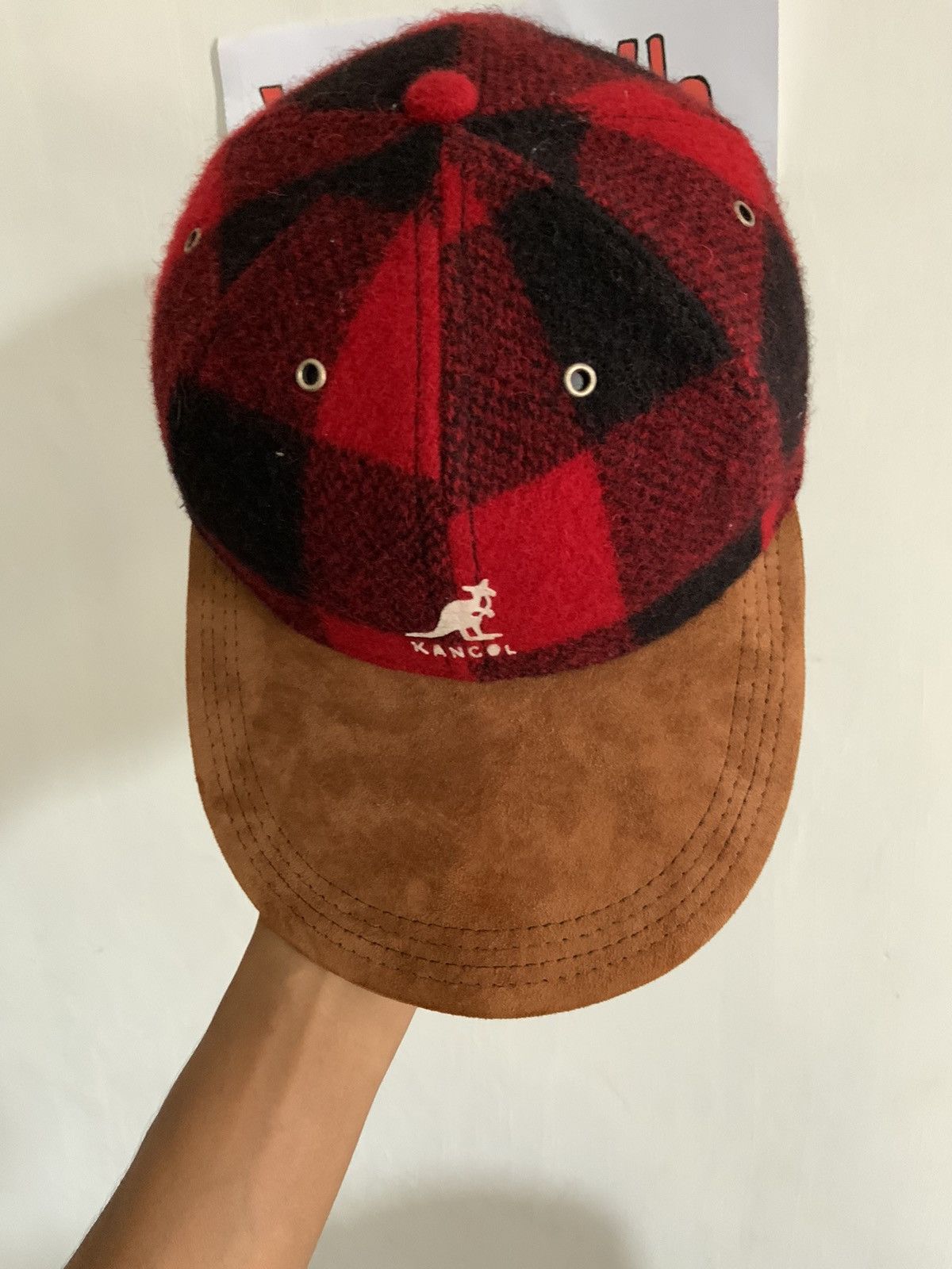 Kangol Vintage Kangol Made in Usa Leather Brim Hat Size ONE SIZE - 8 Thumbnail