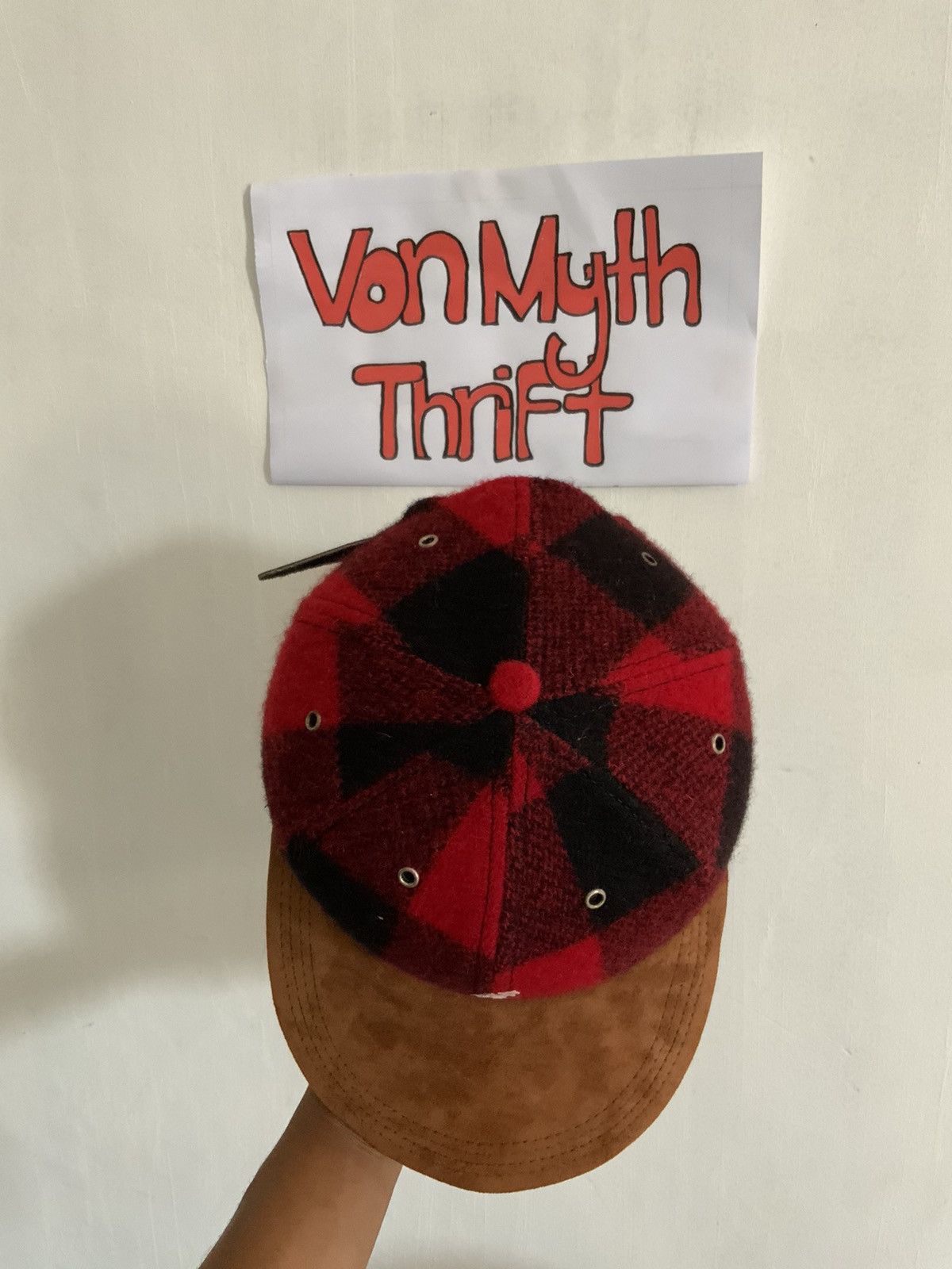Kangol Vintage Kangol Made in Usa Leather Brim Hat Size ONE SIZE - 7 Thumbnail