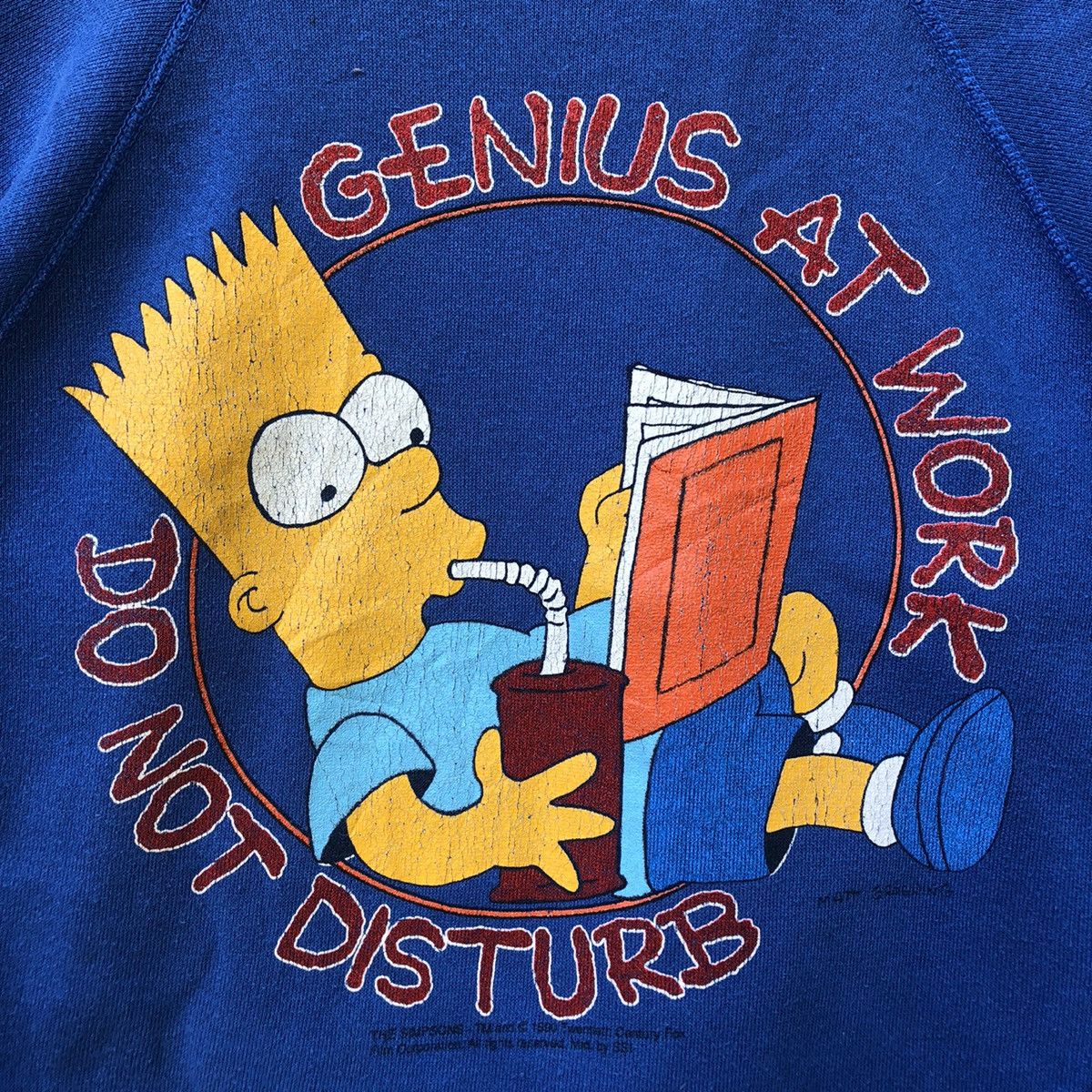 Cartoon Network × Vintage Vintage Bart Simpson Cartoon Movie Sweatshirt Size US XS / EU 42 / 0 - 2 Thumbnail