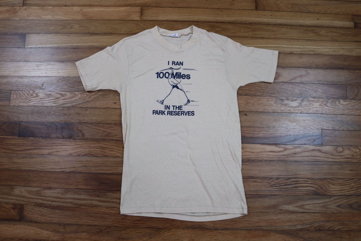 Vintage I Ran 100 miles Size US L / EU 52-54 / 3 - 4 Thumbnail
