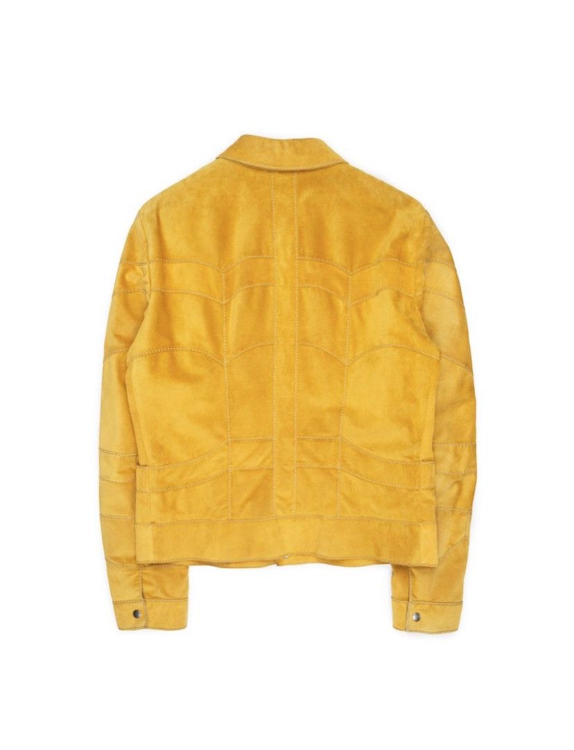 Gucci × Tom Ford Gucci by Tom Ford SS2004 Paneled Suede Jacket Size US L / EU 52-54 / 3 - 2 Thumbnail