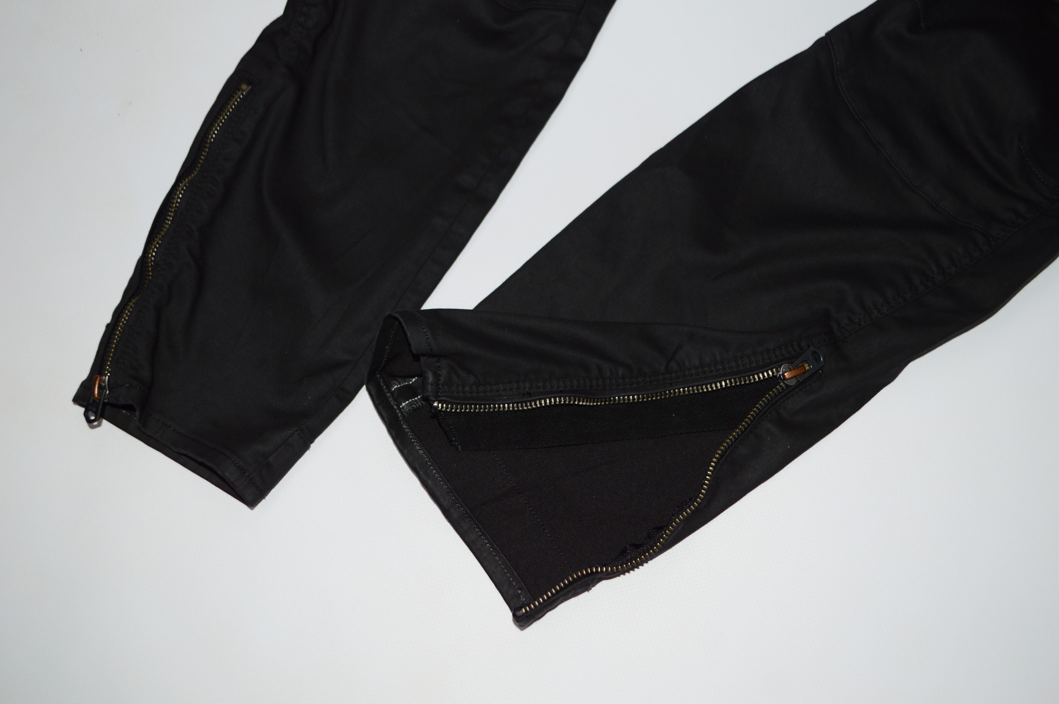G-Star G-Star Raw 5620 Custom Ankle Zip Mid Black Jeans Size 31" - 7 Thumbnail