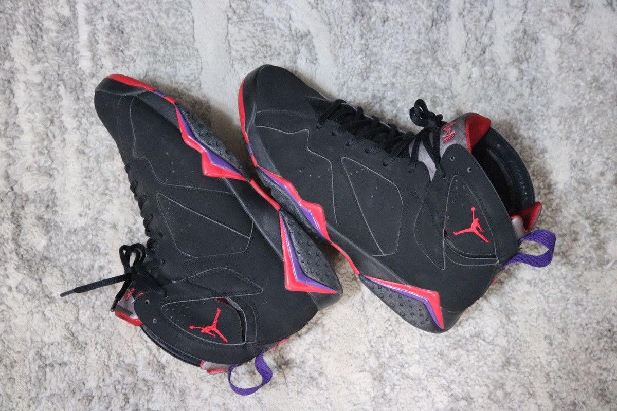 Jordan Brand Air Jordan 7 Retro 2012 Raptor 2012 Size US 11 / EU 44 - 3 Thumbnail