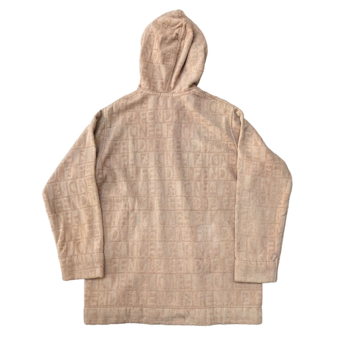 Fendi Vintage Fendi Zucca Monogram Hooded Jacket Size US S / EU 44-46 / 1 - 7 Thumbnail