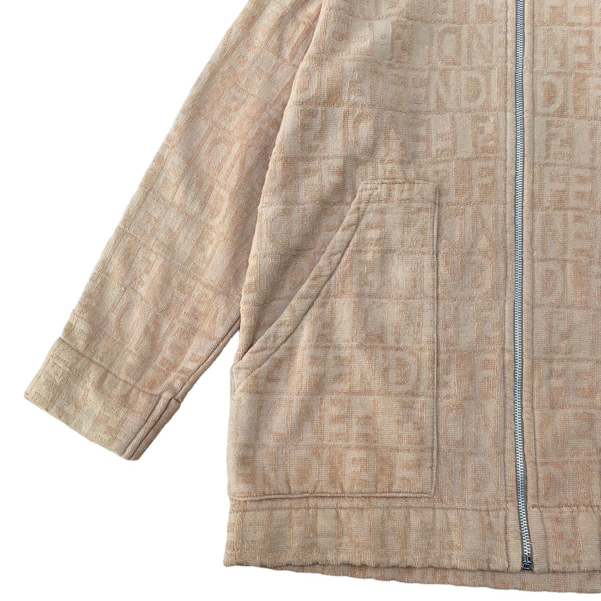 Fendi Vintage Fendi Zucca Monogram Hooded Jacket Size US S / EU 44-46 / 1 - 5 Thumbnail