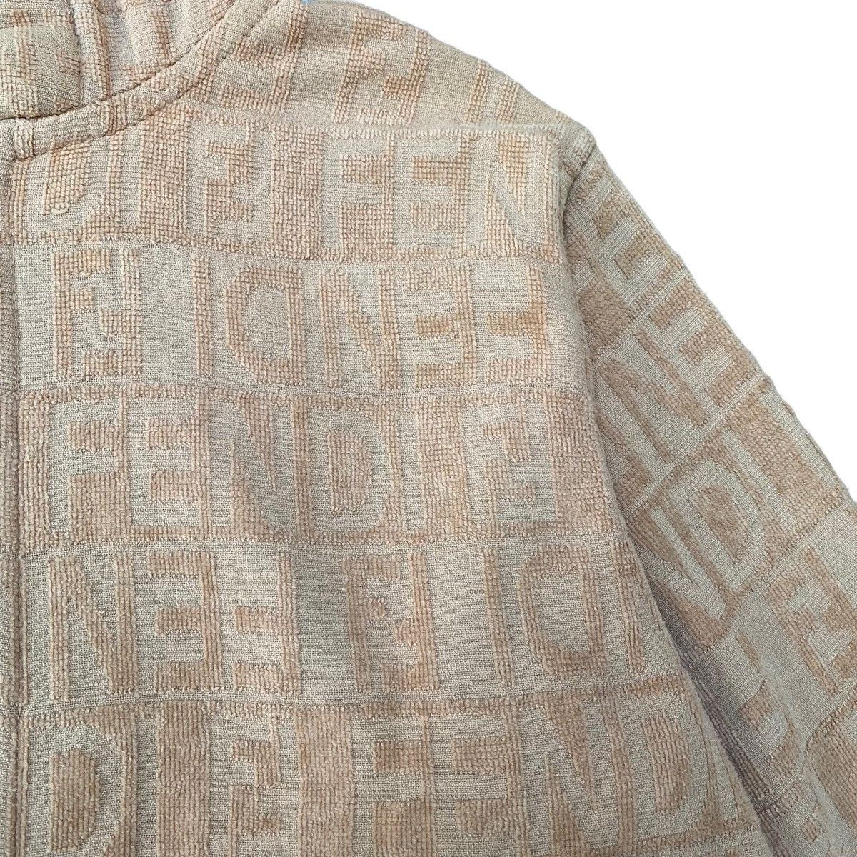 Fendi Vintage Fendi Zucca Monogram Hooded Jacket Size US S / EU 44-46 / 1 - 6 Thumbnail