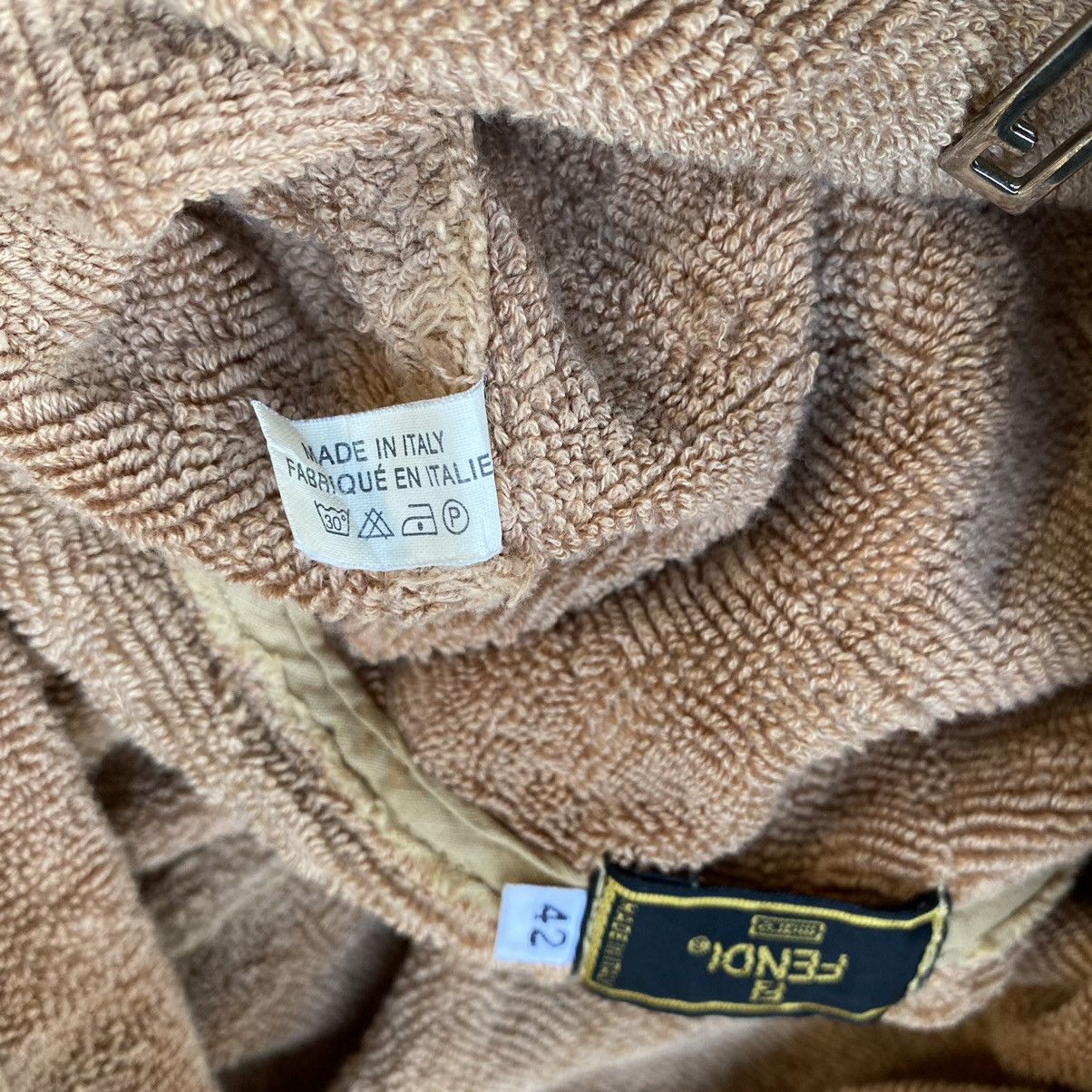 Fendi Vintage Fendi Zucca Monogram Hooded Jacket Size US S / EU 44-46 / 1 - 9 Thumbnail