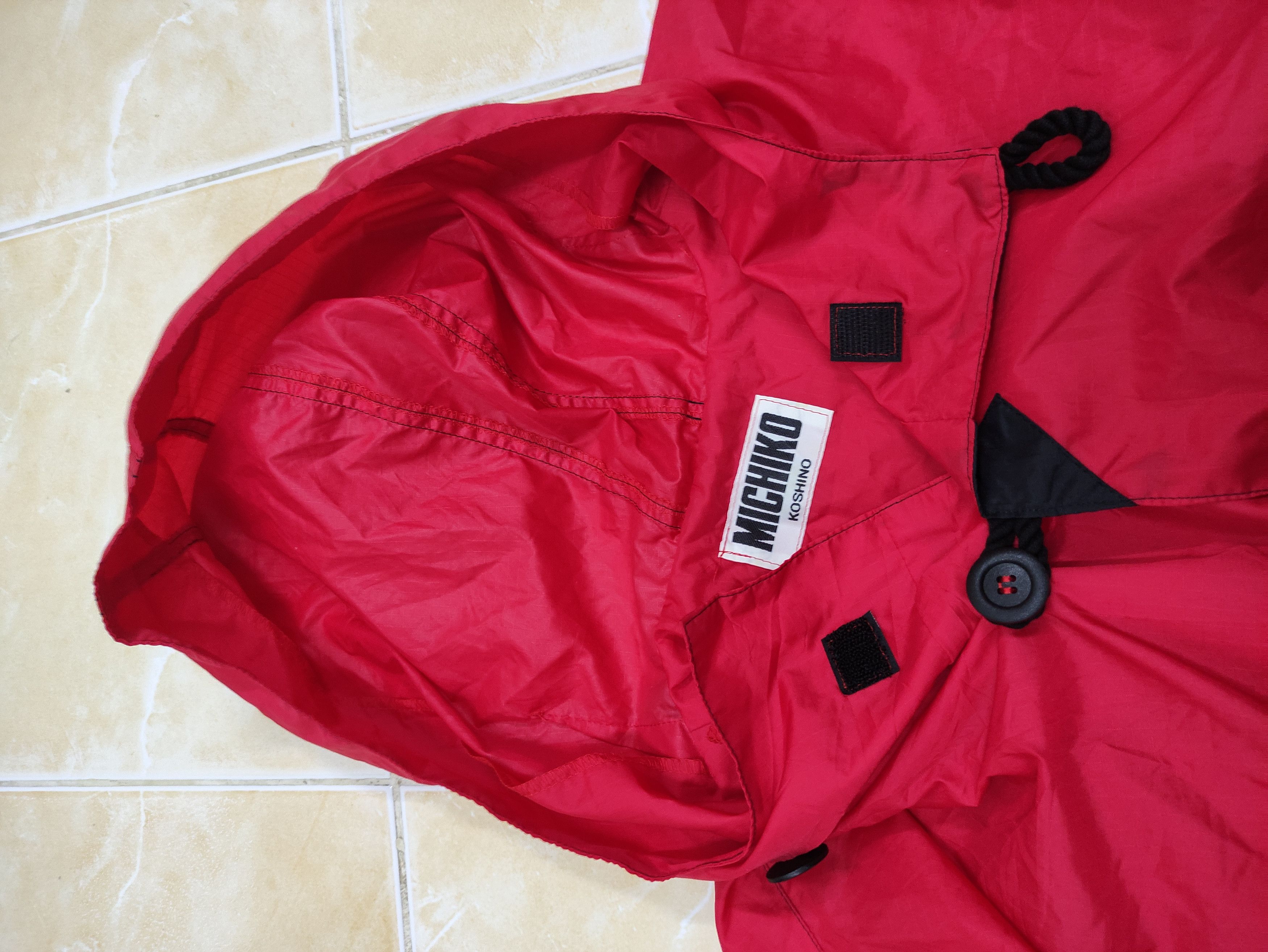 Michiko Koshino London MICHIKO KOSHINO LONDON CAPE PONCHO RAINCOAT WITH BAG Size US L / EU 52-54 / 3 - 4 Thumbnail