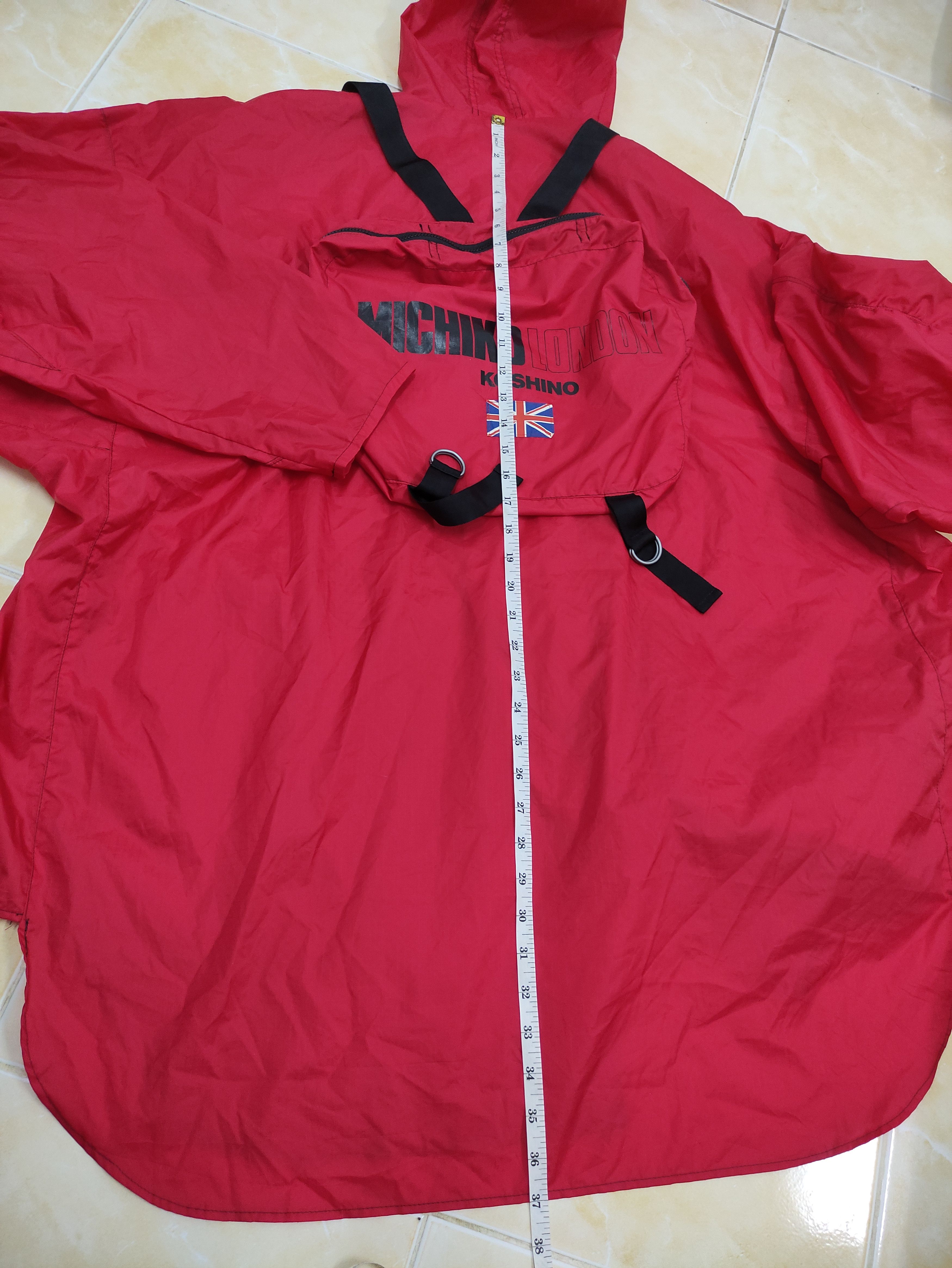 Michiko Koshino London MICHIKO KOSHINO LONDON CAPE PONCHO RAINCOAT WITH BAG Size US L / EU 52-54 / 3 - 9 Thumbnail