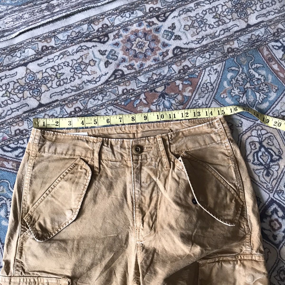 Denim & Supply Ralph Lauren Denim and Supply Ralph Lauren Cargo Pants Sunfaded Size US 29 - 20 Thumbnail