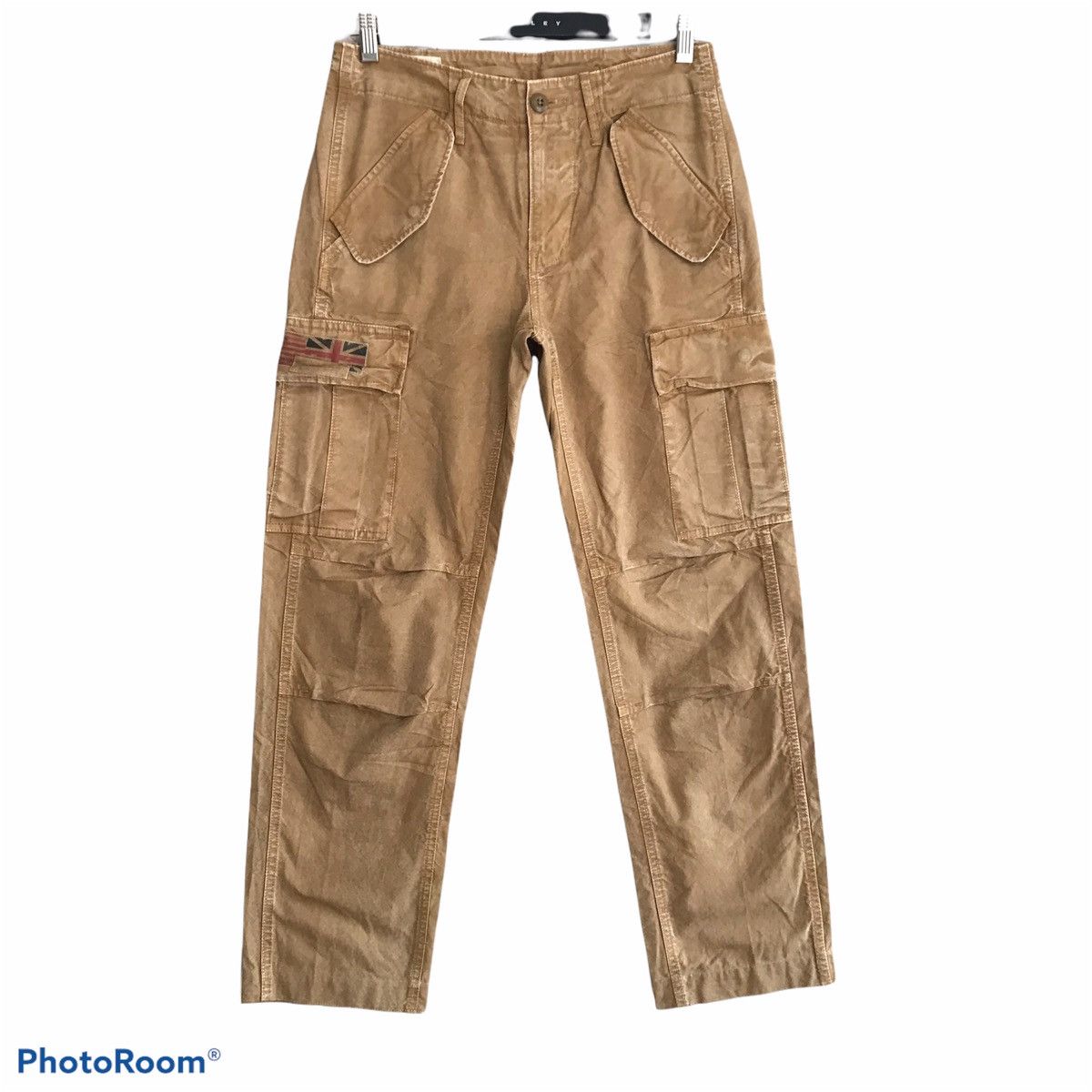 Denim & Supply Ralph Lauren Denim and Supply Ralph Lauren Cargo Pants Sunfaded Size US 29 - 2 Thumbnail