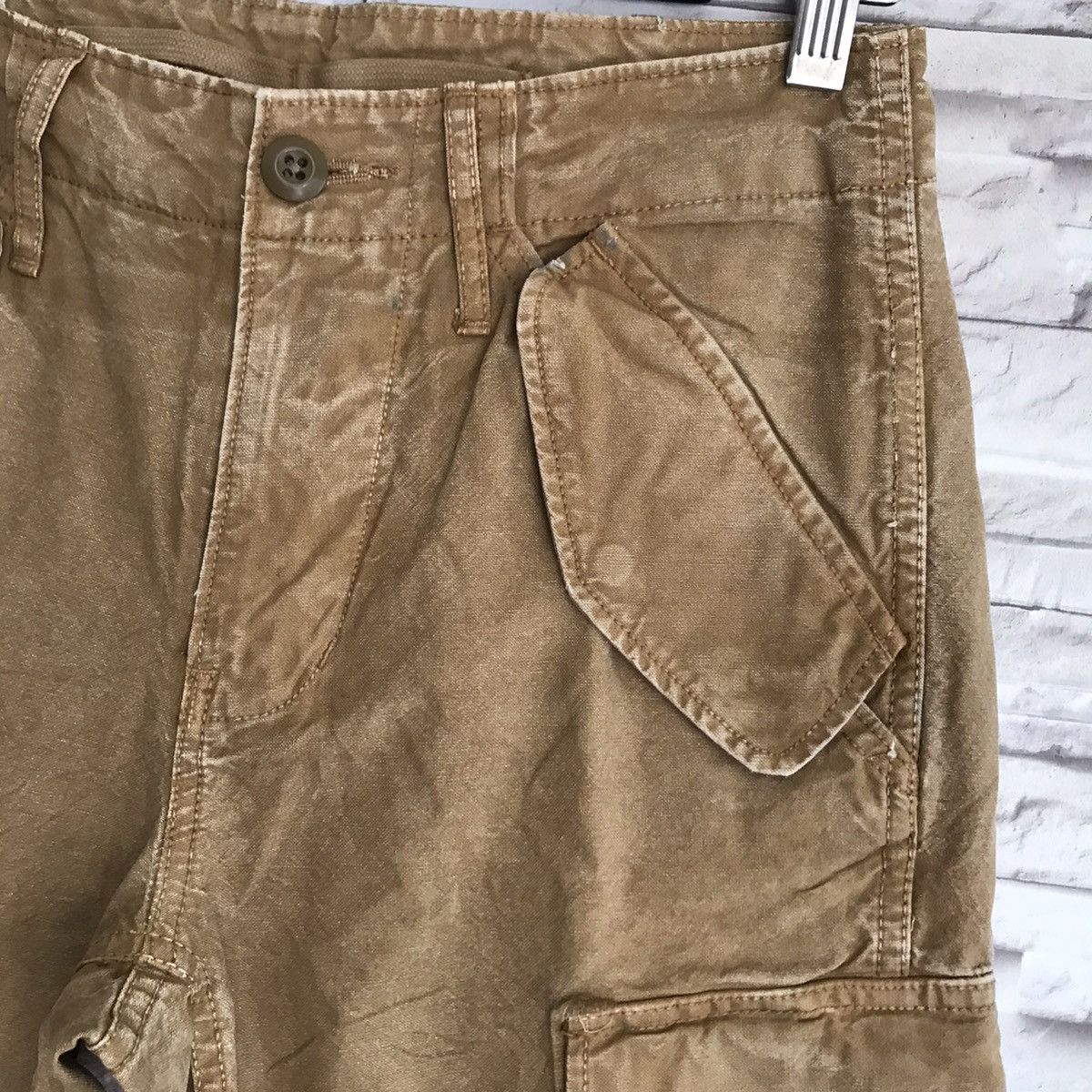 Denim & Supply Ralph Lauren Denim and Supply Ralph Lauren Cargo Pants Sunfaded Size US 29 - 6 Thumbnail