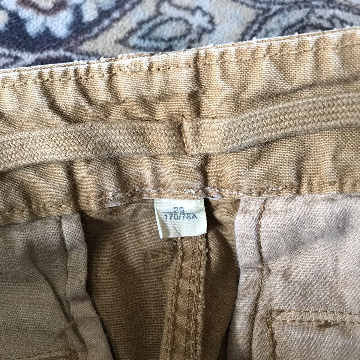 Denim & Supply Ralph Lauren Denim and Supply Ralph Lauren Cargo Pants Sunfaded Size US 29 - 17 Thumbnail