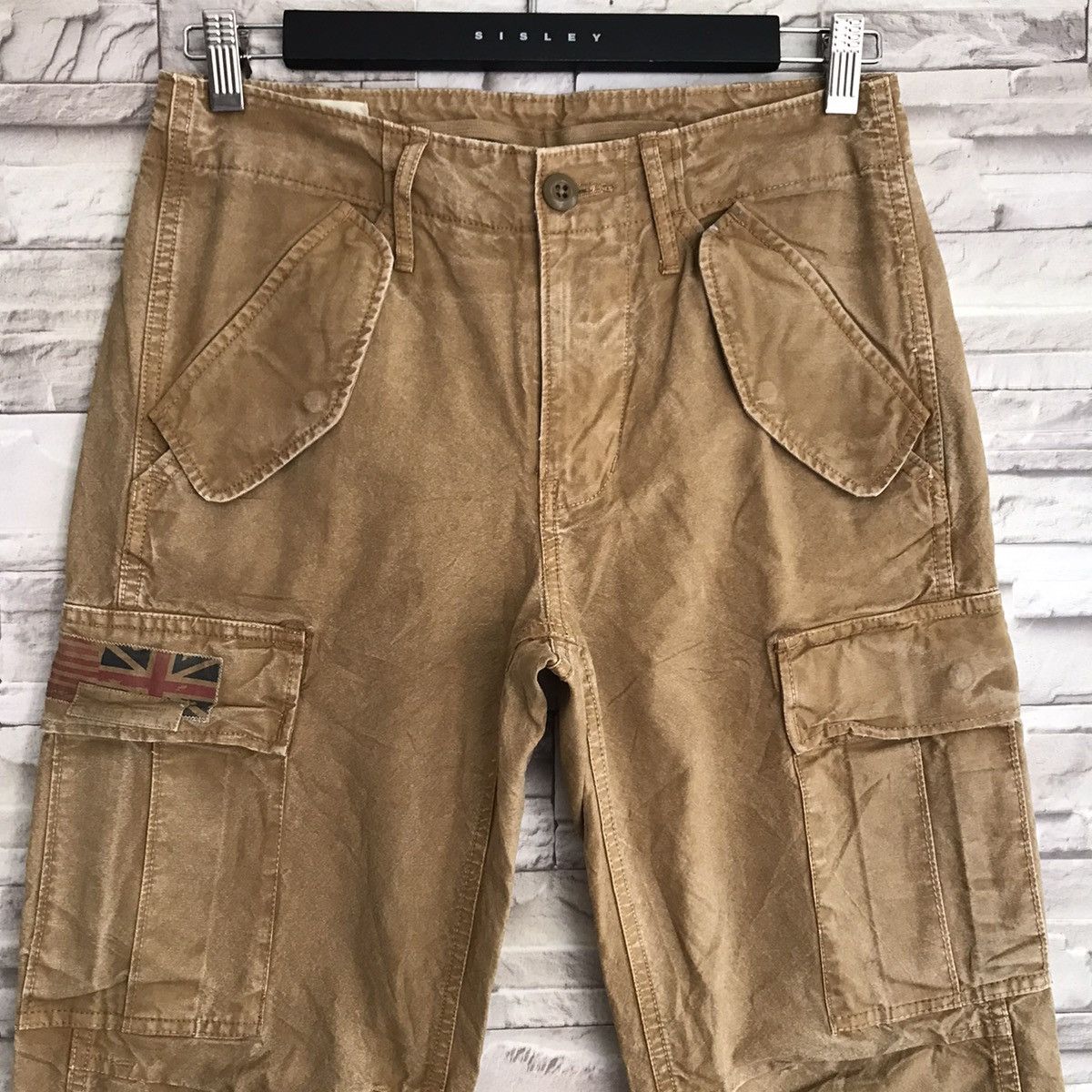 Denim & Supply Ralph Lauren Denim and Supply Ralph Lauren Cargo Pants Sunfaded Size US 29 - 4 Thumbnail