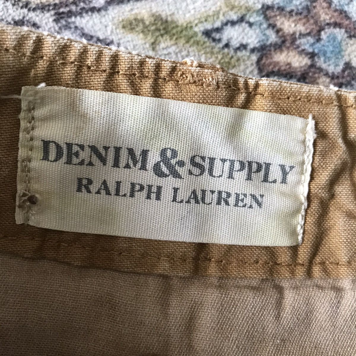 Denim & Supply Ralph Lauren Denim and Supply Ralph Lauren Cargo Pants Sunfaded Size US 29 - 16 Thumbnail