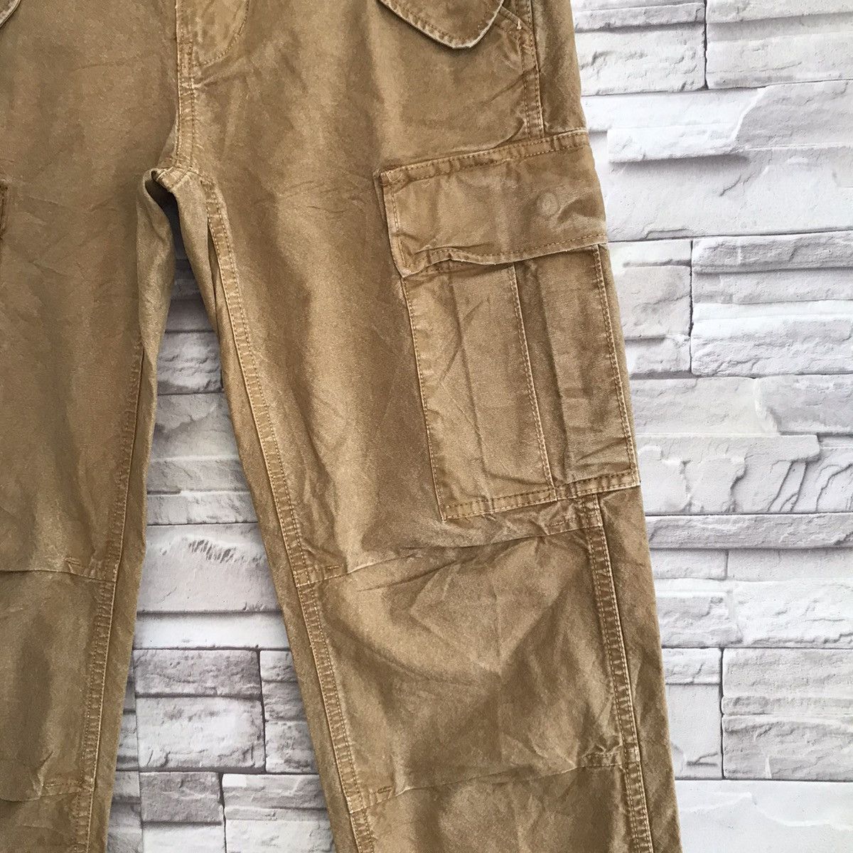 Denim & Supply Ralph Lauren Denim and Supply Ralph Lauren Cargo Pants Sunfaded Size US 29 - 8 Thumbnail