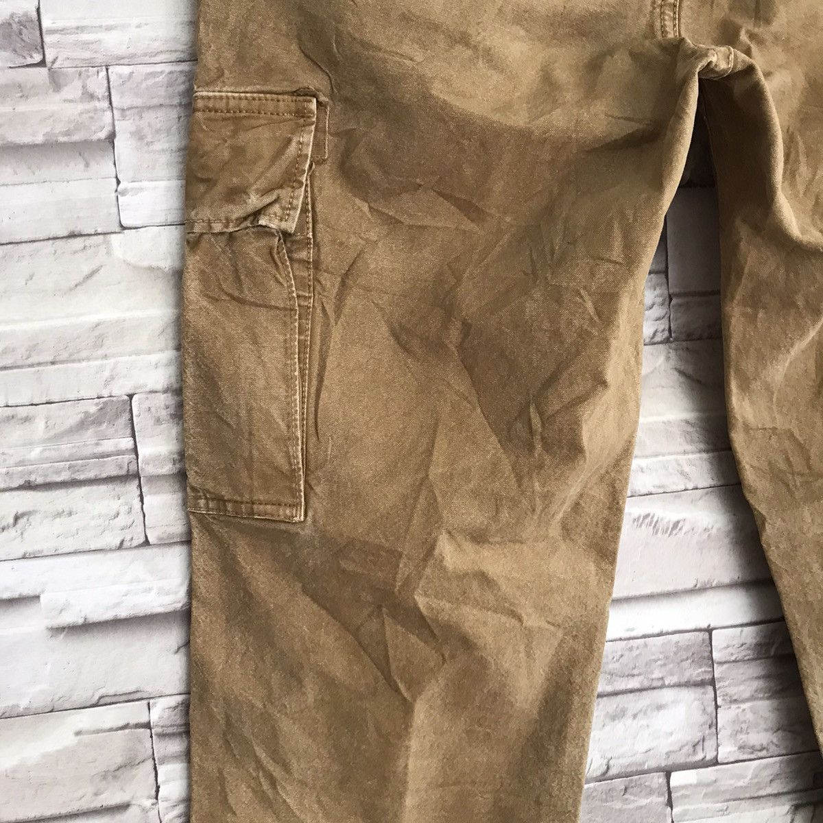 Denim & Supply Ralph Lauren Denim and Supply Ralph Lauren Cargo Pants Sunfaded Size US 29 - 12 Thumbnail