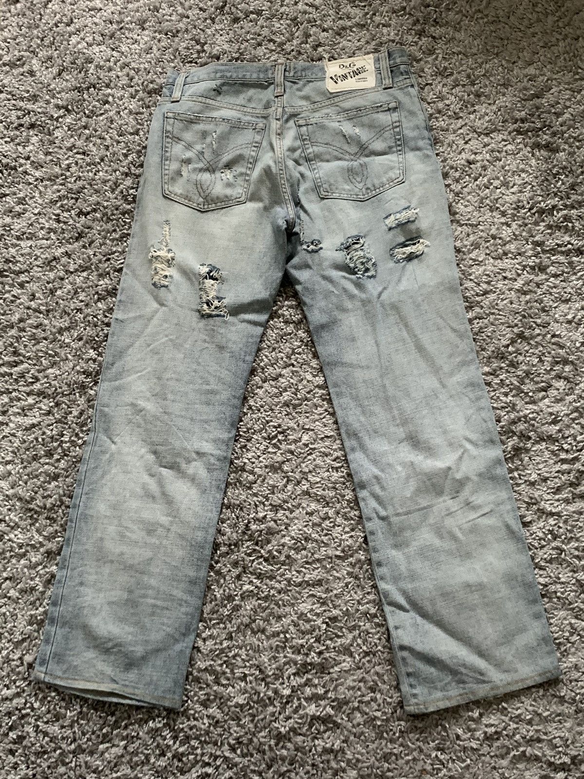 DC Comics × Dolce & Gabbana Dolce Gabbana DC comics limited edition ripped jeans Size US 34 / EU 50 - 2 Thumbnail