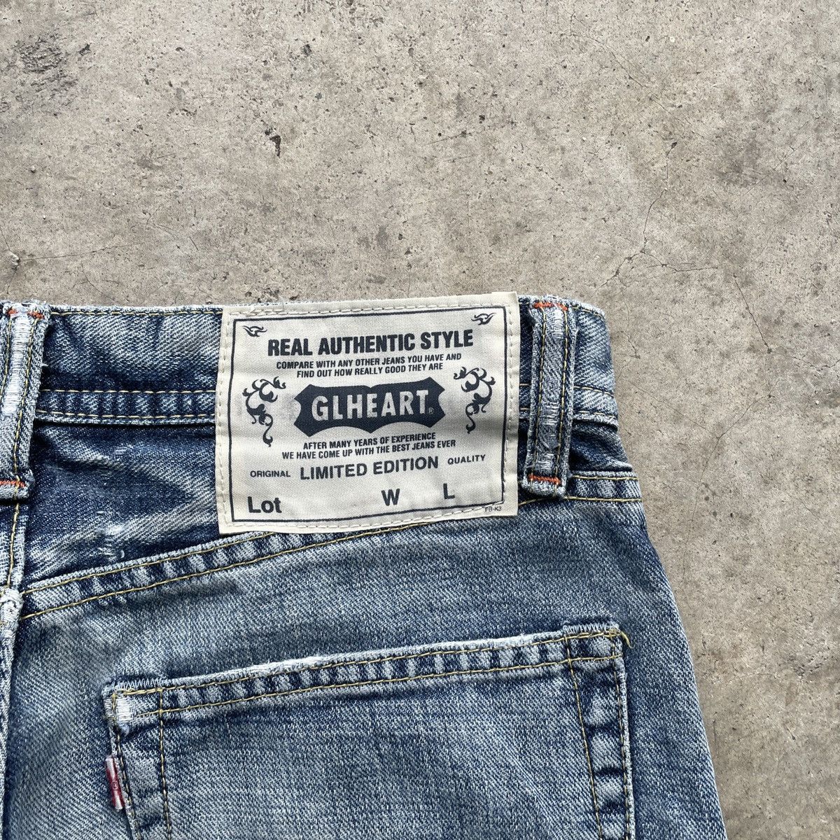 Japanese Brand Vintage Japanese Brand Faded Distressed Denim Jeans Pants Size US 29 - 8 Thumbnail