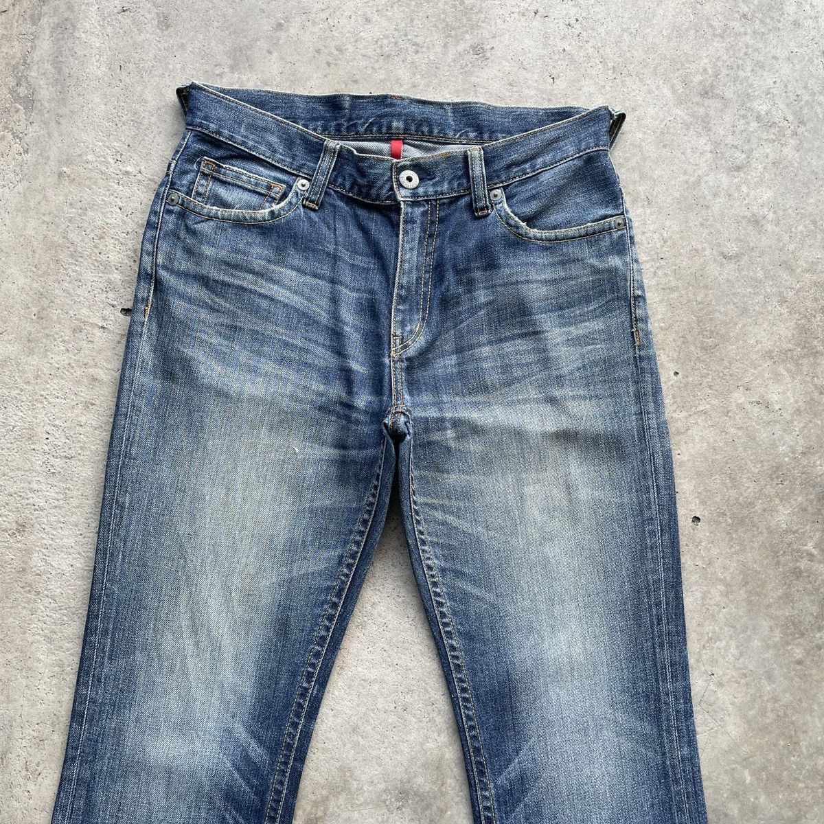 Japanese Brand Vintage Japanese Brand Faded Denim Jeans Pants Rare W32 Size US 32 / EU 48 - 3 Thumbnail