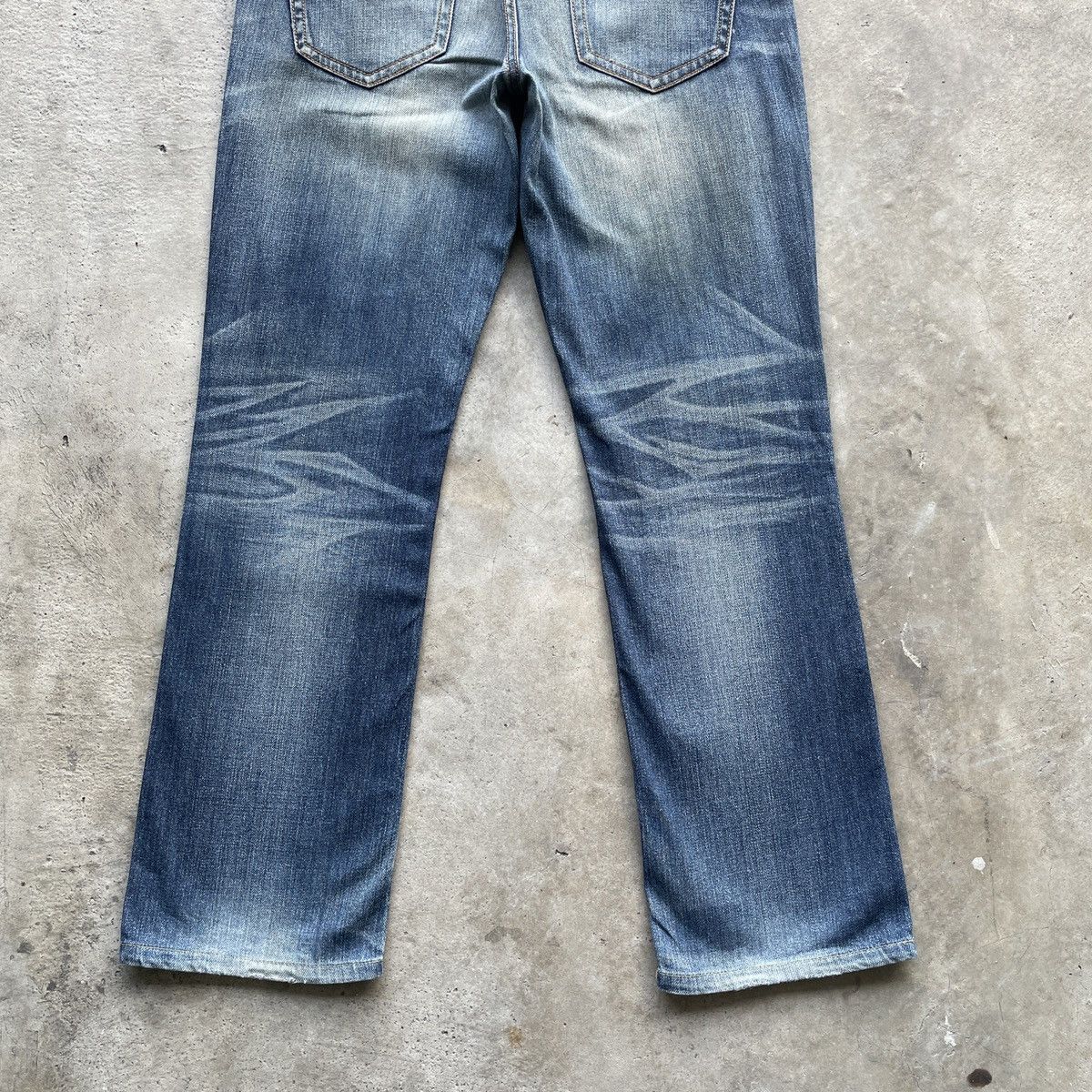 Japanese Brand Vintage Japanese Brand Faded Denim Jeans Pants Rare W32 Size US 32 / EU 48 - 10 Thumbnail
