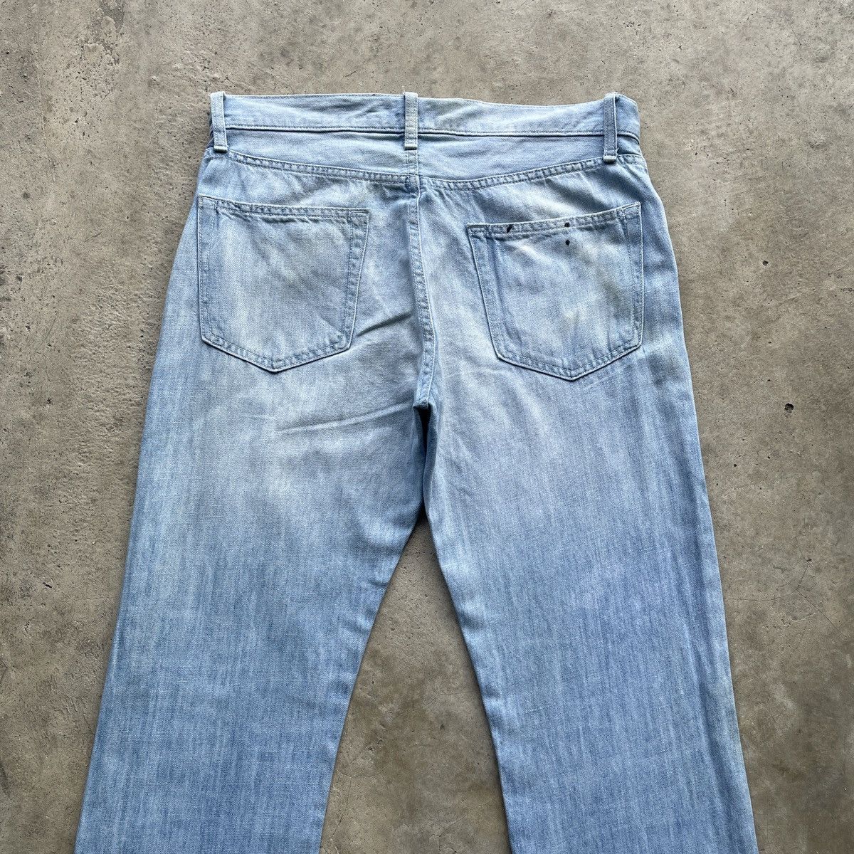 Japanese Brand W31x33🔥 Vintage Japanese Brand Faded Denim Jeans Pants Size US 31 - 9 Thumbnail