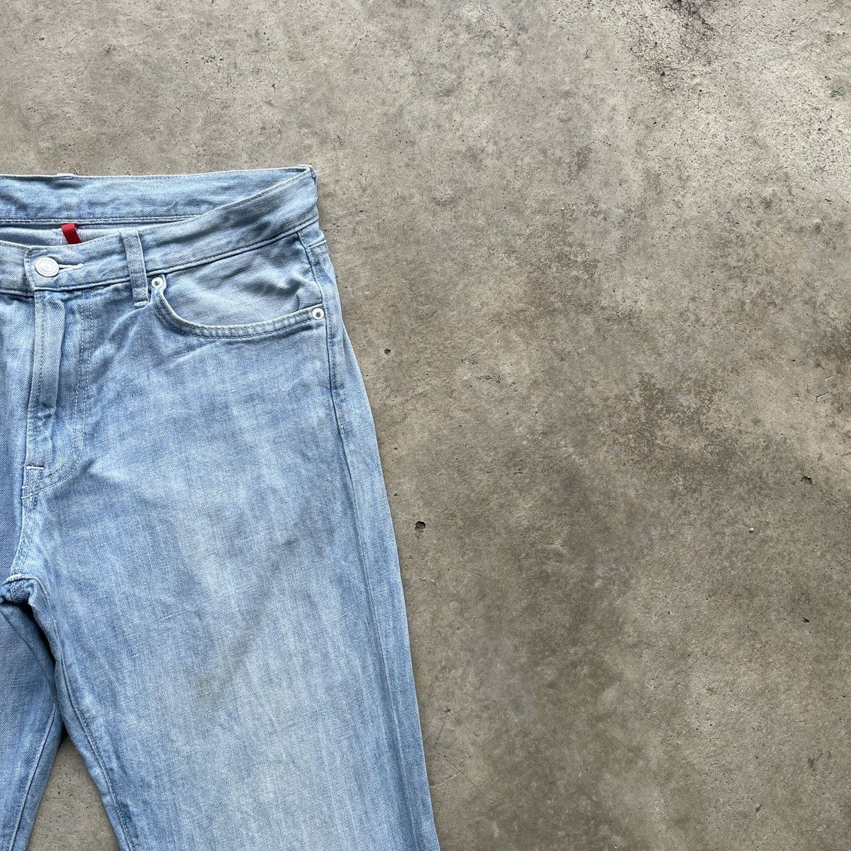 Japanese Brand W31x33🔥 Vintage Japanese Brand Faded Denim Jeans Pants Size US 31 - 6 Thumbnail